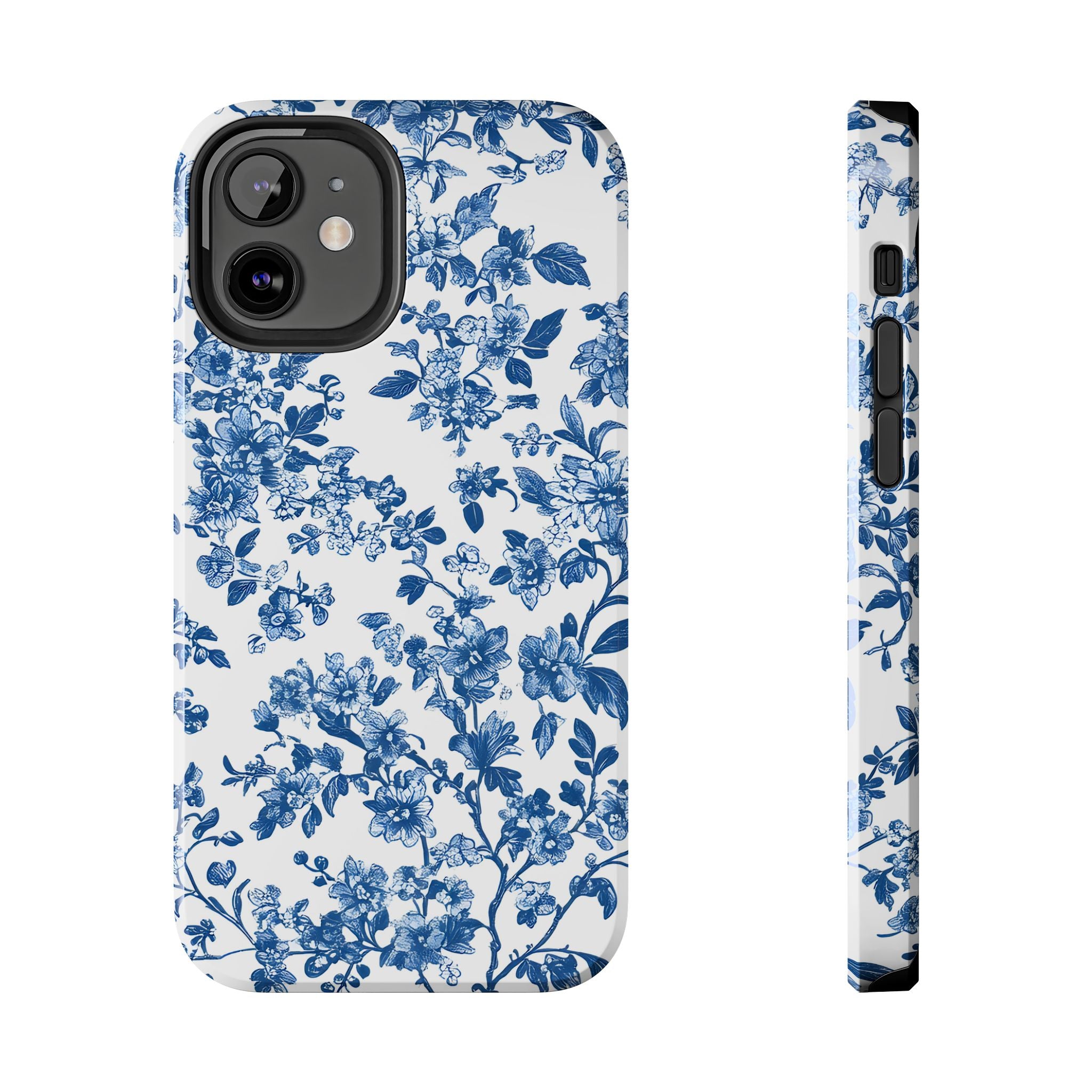 french-toile-floral-tough-iphone-case-blue-iphone-cover-protective-iphone-case-hard-shell-iphone-case-vintage-design-phone-ca