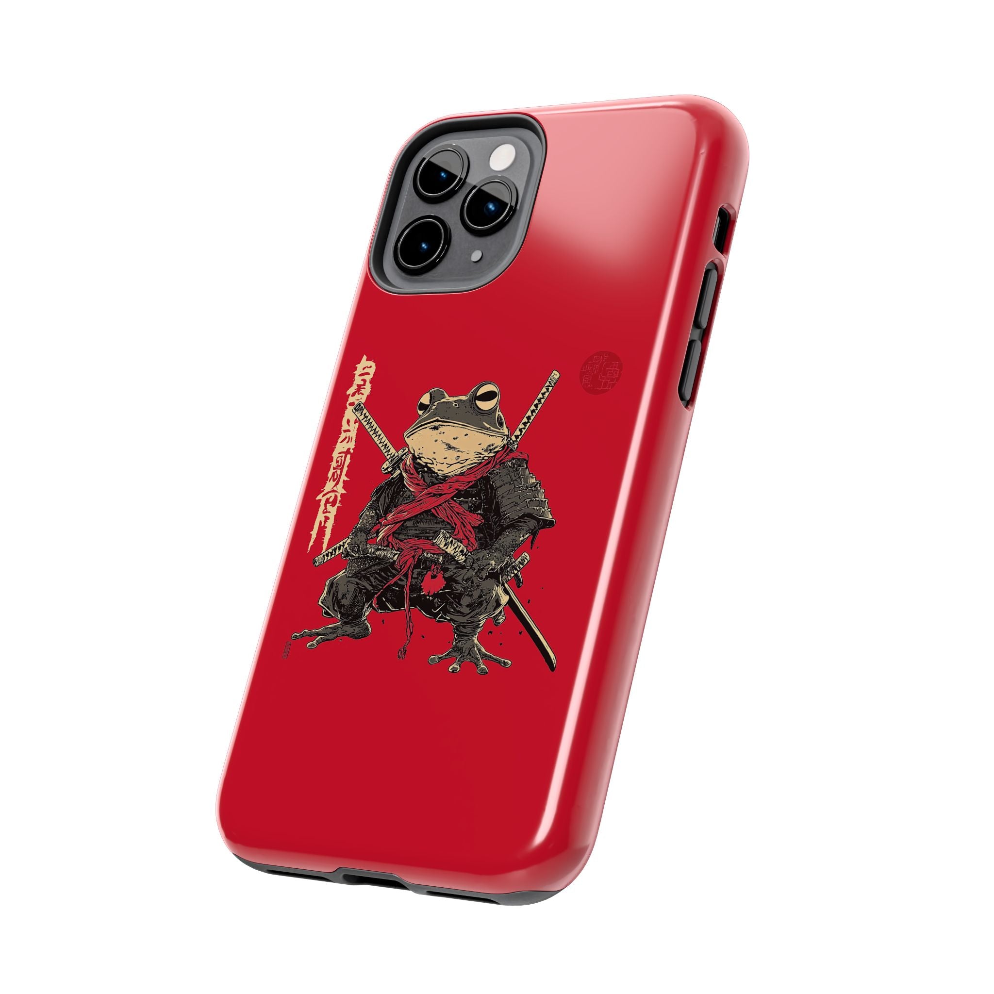 retro-vintage-ninja-frog-iphone-tough-case-red-sun-japanese-samurai-frog-design-stylish-tough-protector-red-iphone-case
