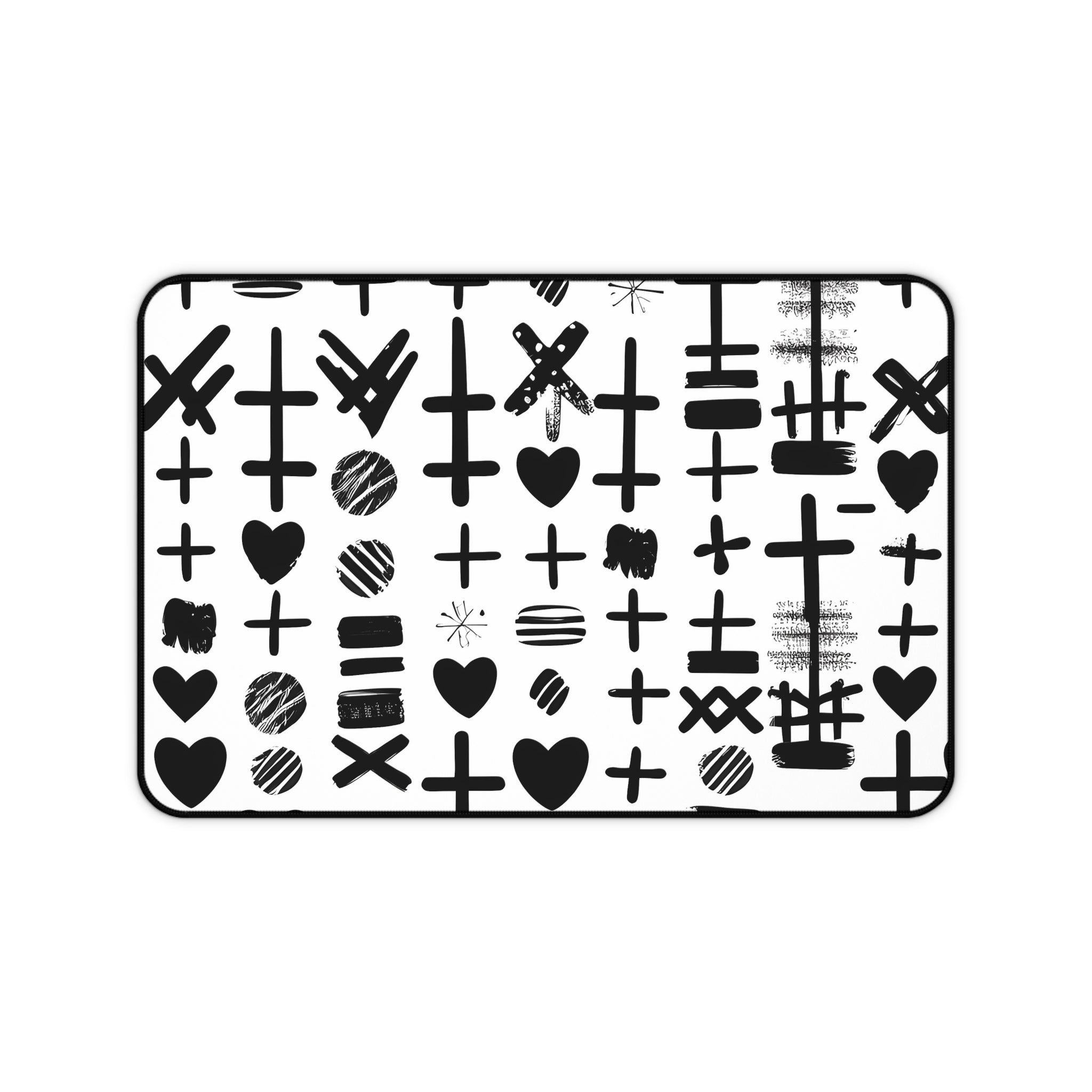 hearth-and-x-monochrome-mouse-pad-black-and-white-desk-mat-sleek-black-and-white-desk-pad-modern-minimalist-mouse-pad