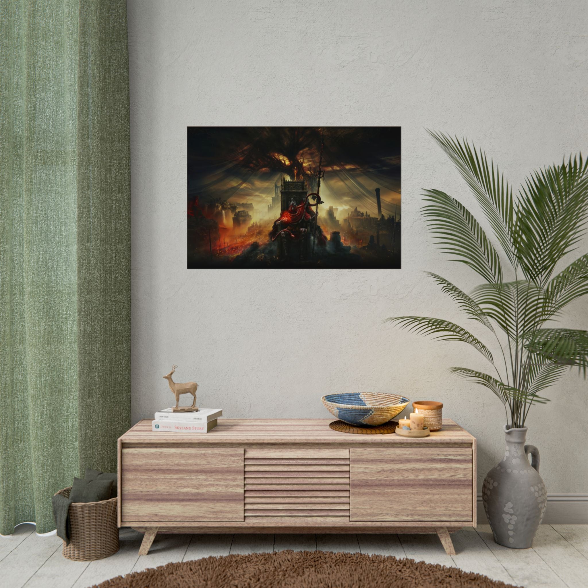 elden-ring-poster-print-elden-ring-wall-art-geek-wall-art-game-wall-decor-video-game-poster-gamer-gift-sword-fantasy-art