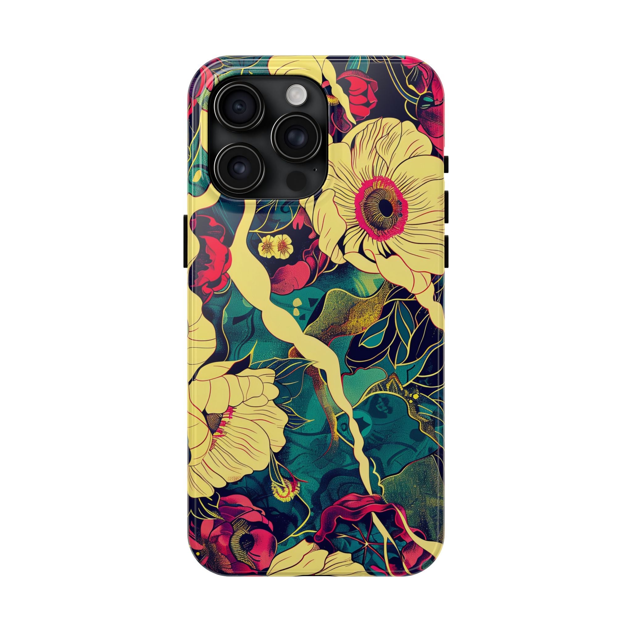 iphone-tough-case-retro-japanese-flowers-floral-phone-cover-vintage-japanese-style-protective-phone-case-asian-floral-design-