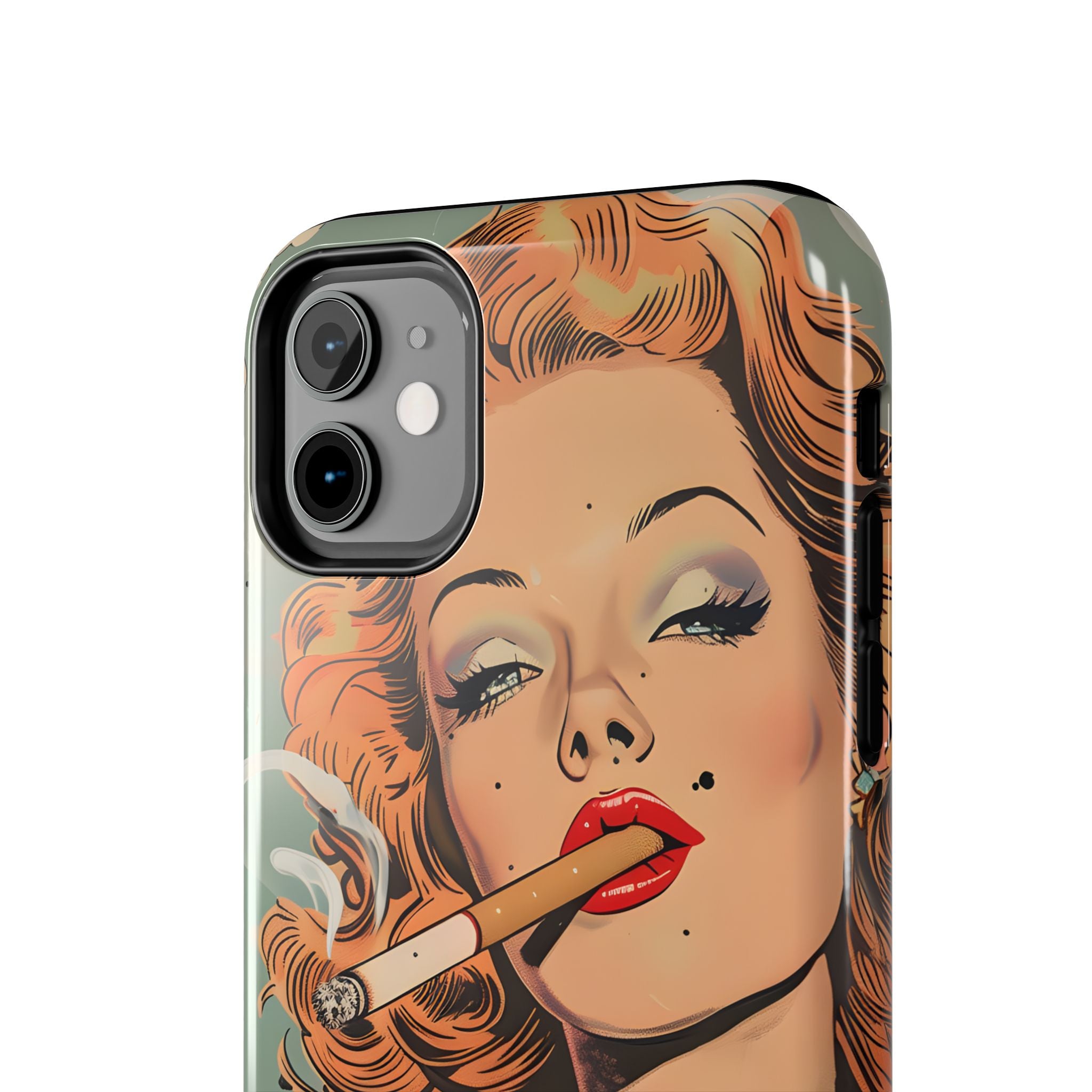 tough-phone-cases-vintage-pin-up-girl-iphone-cover-strong-phone-protector-retro-pinup-design-protective-smartphone-case