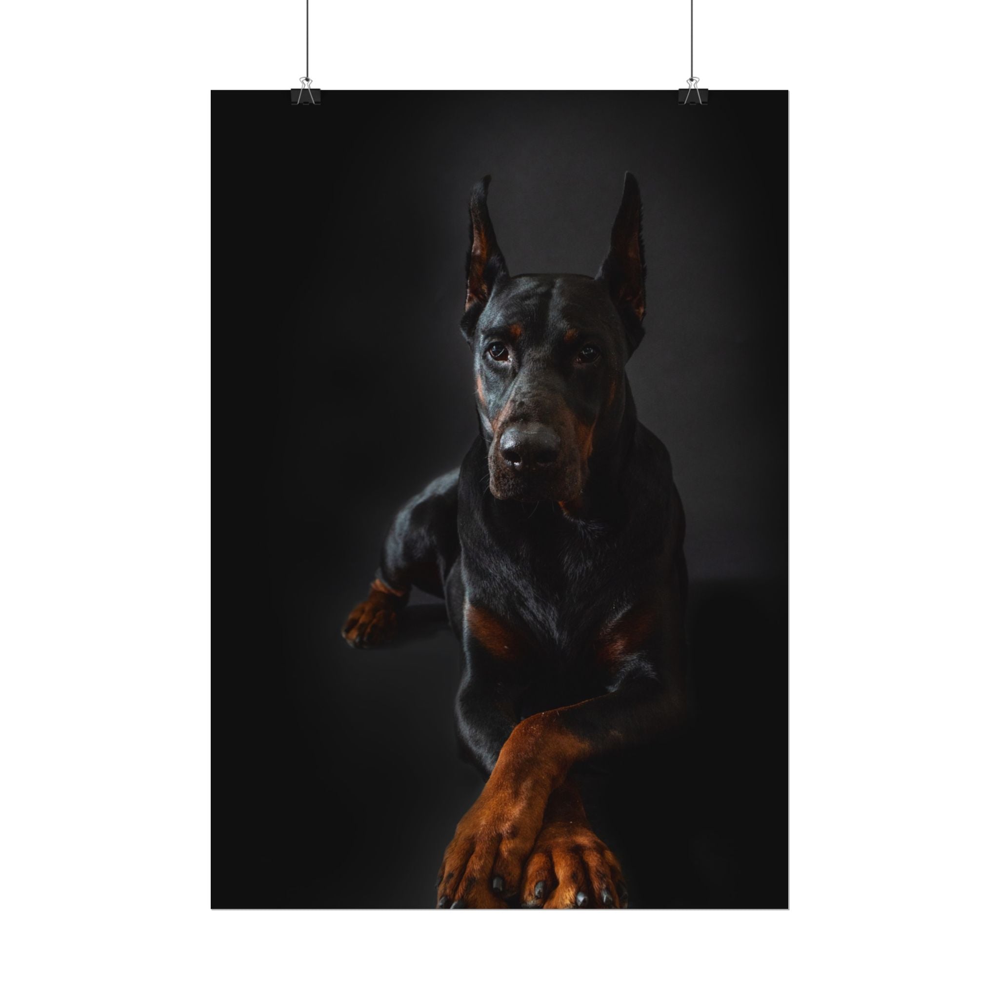 doberman-pincher-poster-print-rolled-posters-wall-art-home-decor-dog-lover-gift-animal-art-room-decoration