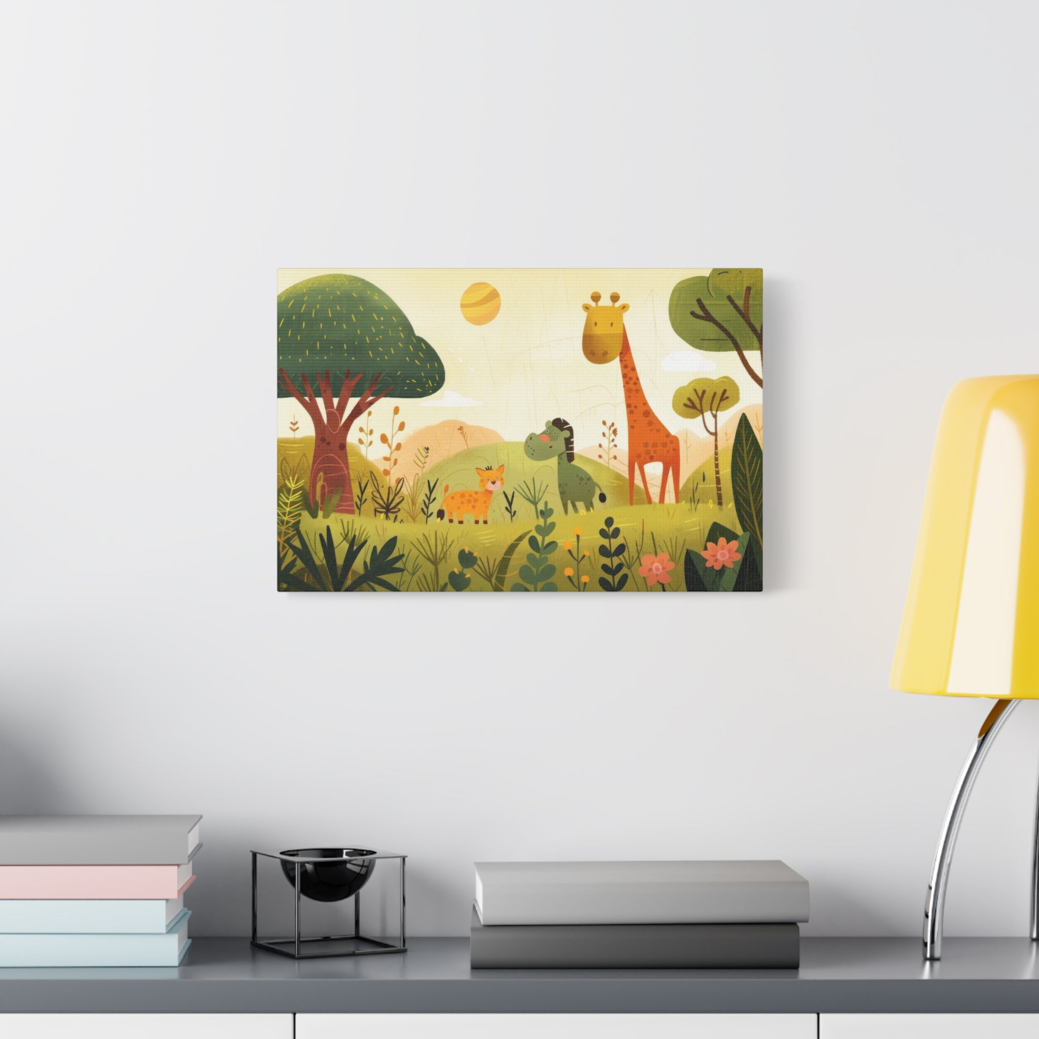canvas-wall-art-safari-nursery-decor-baby-animals-print-stretched-matte-canvas-nursery-art-cute-animals-decoration-baby-nurse