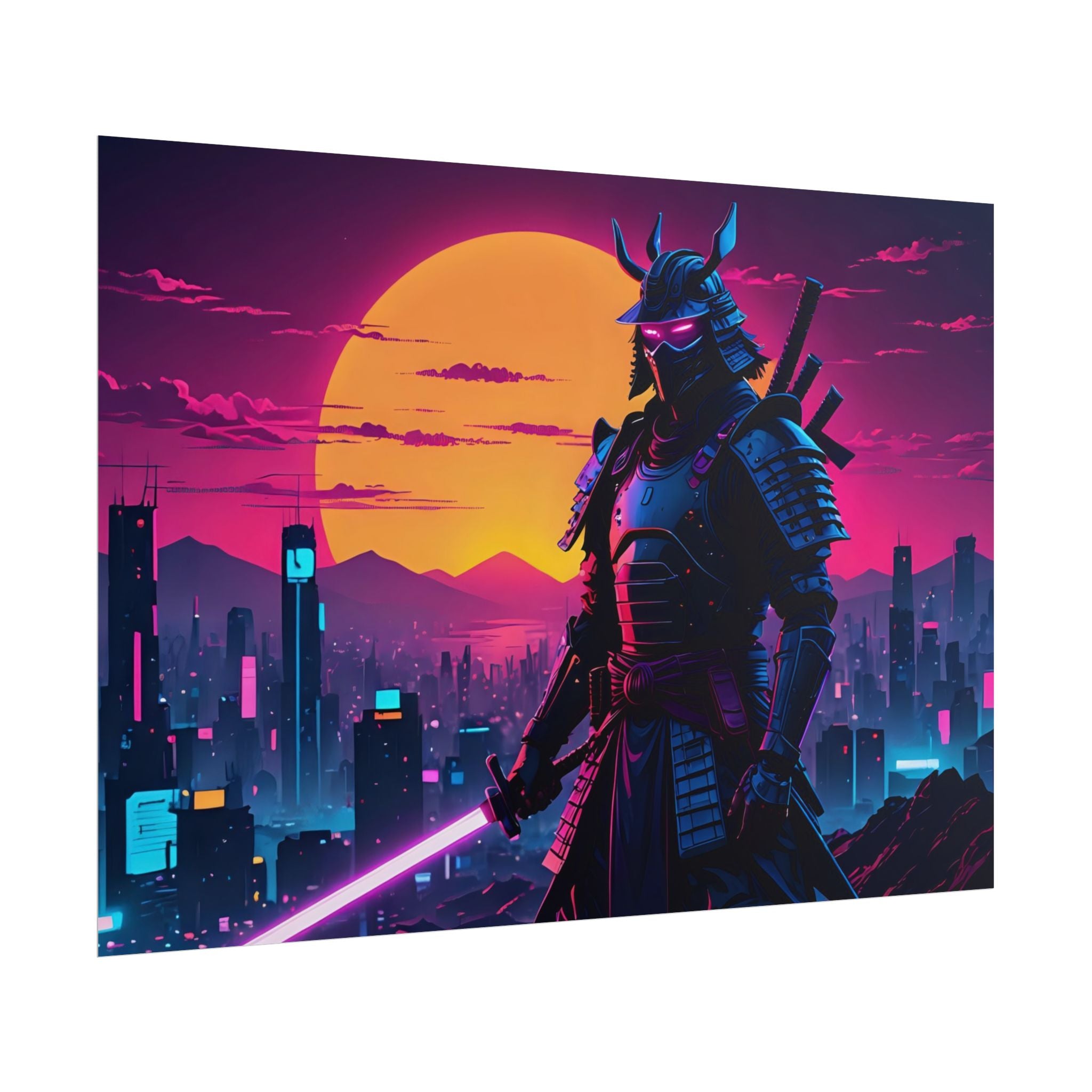samurai-retrowave-poster-print-synthawave-wall-art-poster-gift-for-anime-fans-home-decor-japanese-art-retro-aesthetic-lightsa