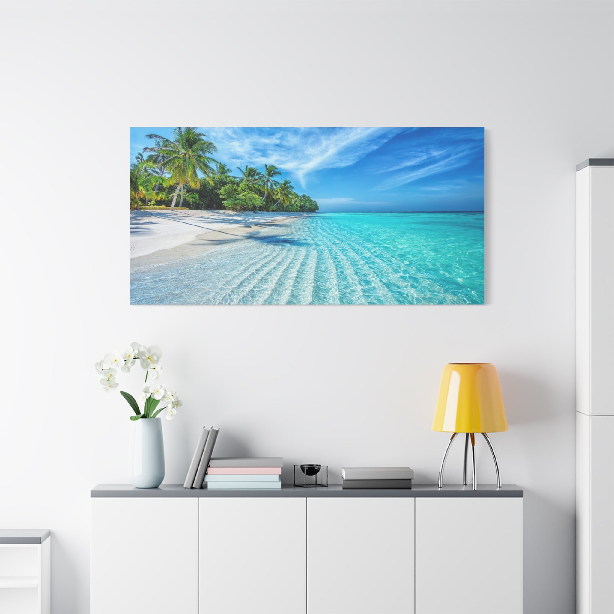 canvas-print-beachy-room-decor-beach-canvas-print-summer-wall-art-matte-canvas-stretched-coastal-home-decor-ocean-wall-art