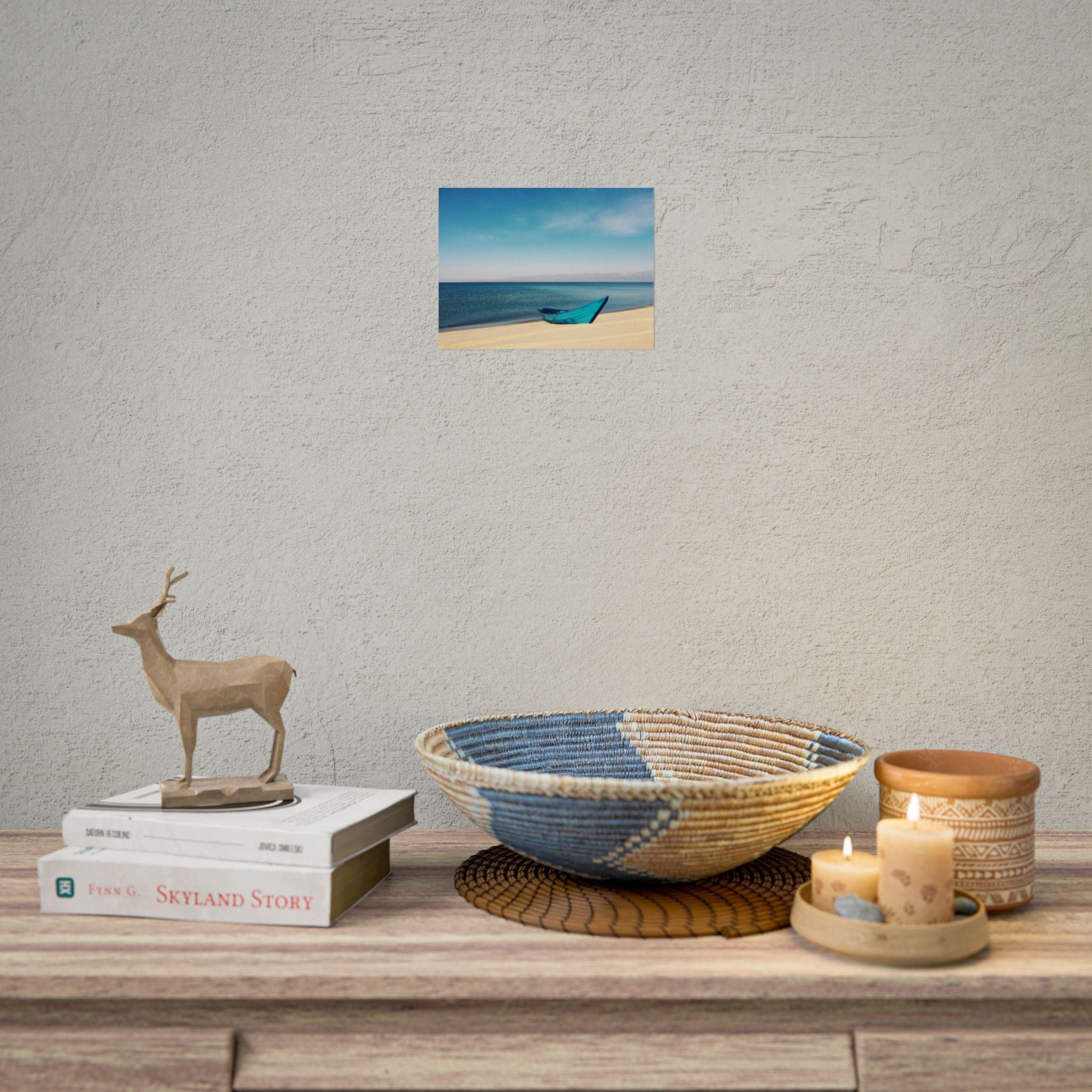 ocean-minimalist-poster-print-beach-wall-art-coastal-photography-blue-ocean-print-sand-landscape-home-office-decoration