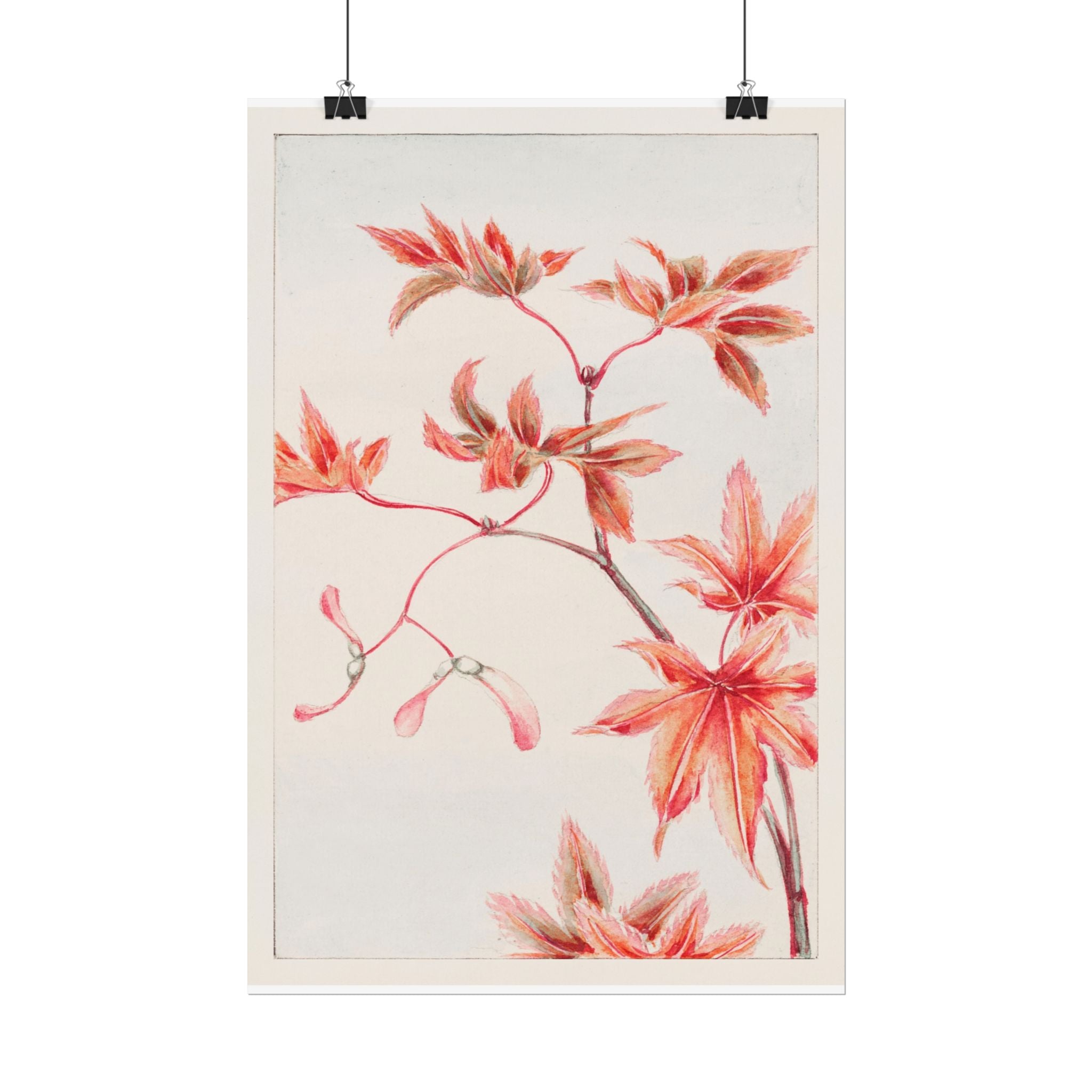 poster-print-branch-of-momiji-maple-tree-with-leaves-floral-wall-art-rolled-posters-wall-decor-room-decoration-nature-art-bot