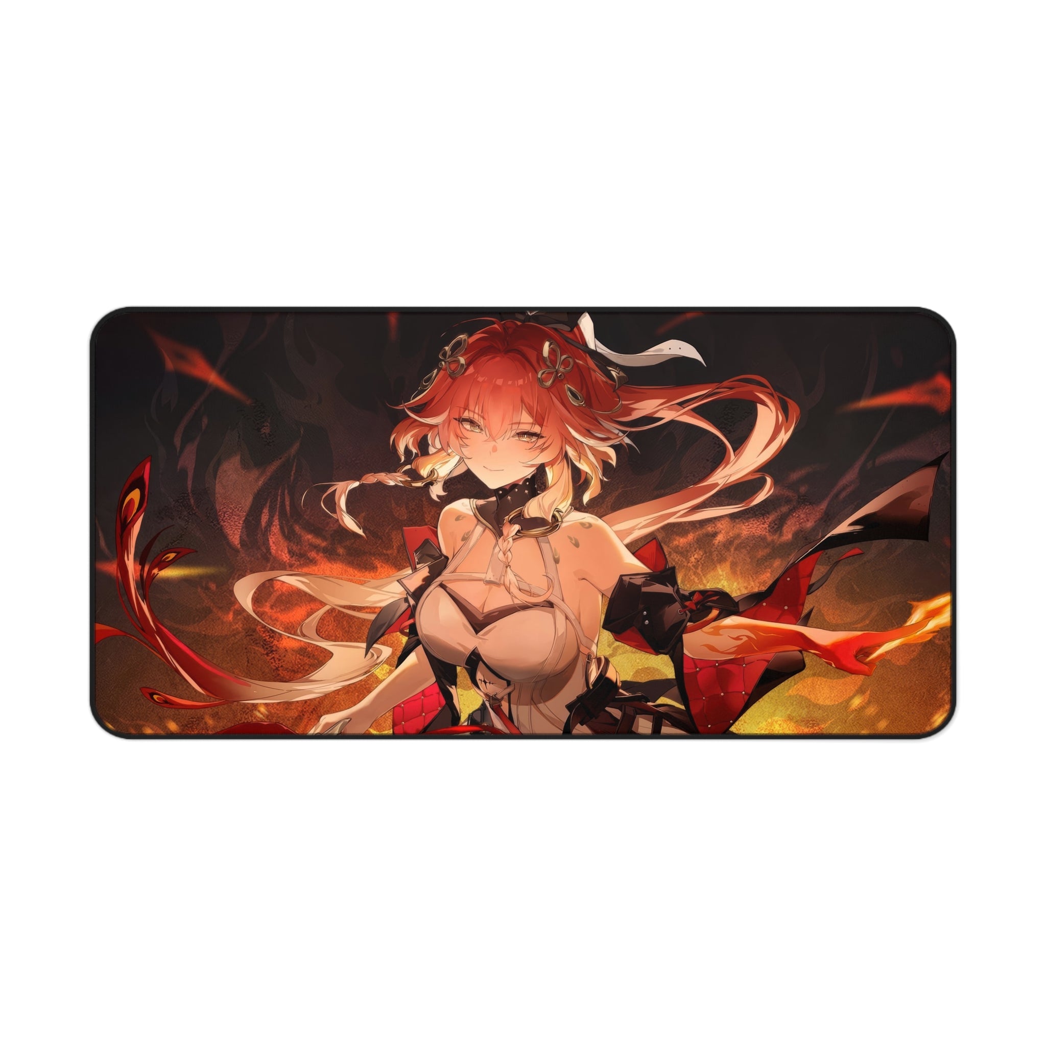 wuthering-wave-changli-gaming-mouse-pad-fire-wuwa-xl-desk-mat-extended-desk-pad-anime-waifu-computer