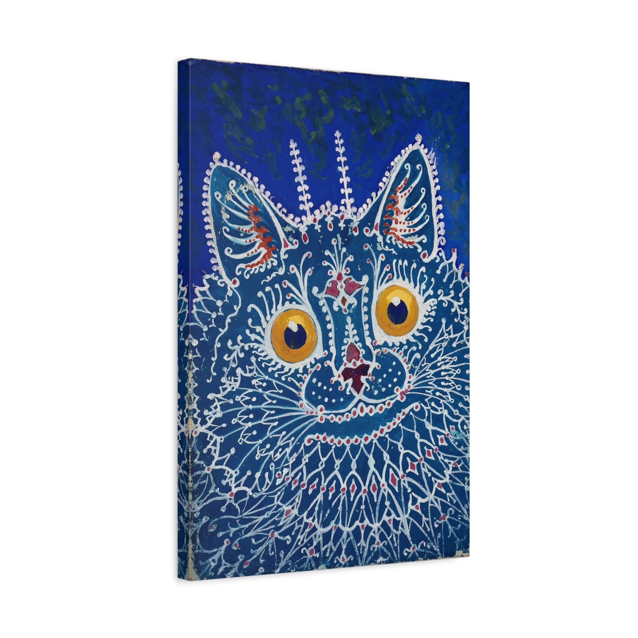 canvas-print-louis-wain-cat-gothic-style-gouache-art-large-wall-decor-matte-stretched-home-office-decoration-unique-cat-print