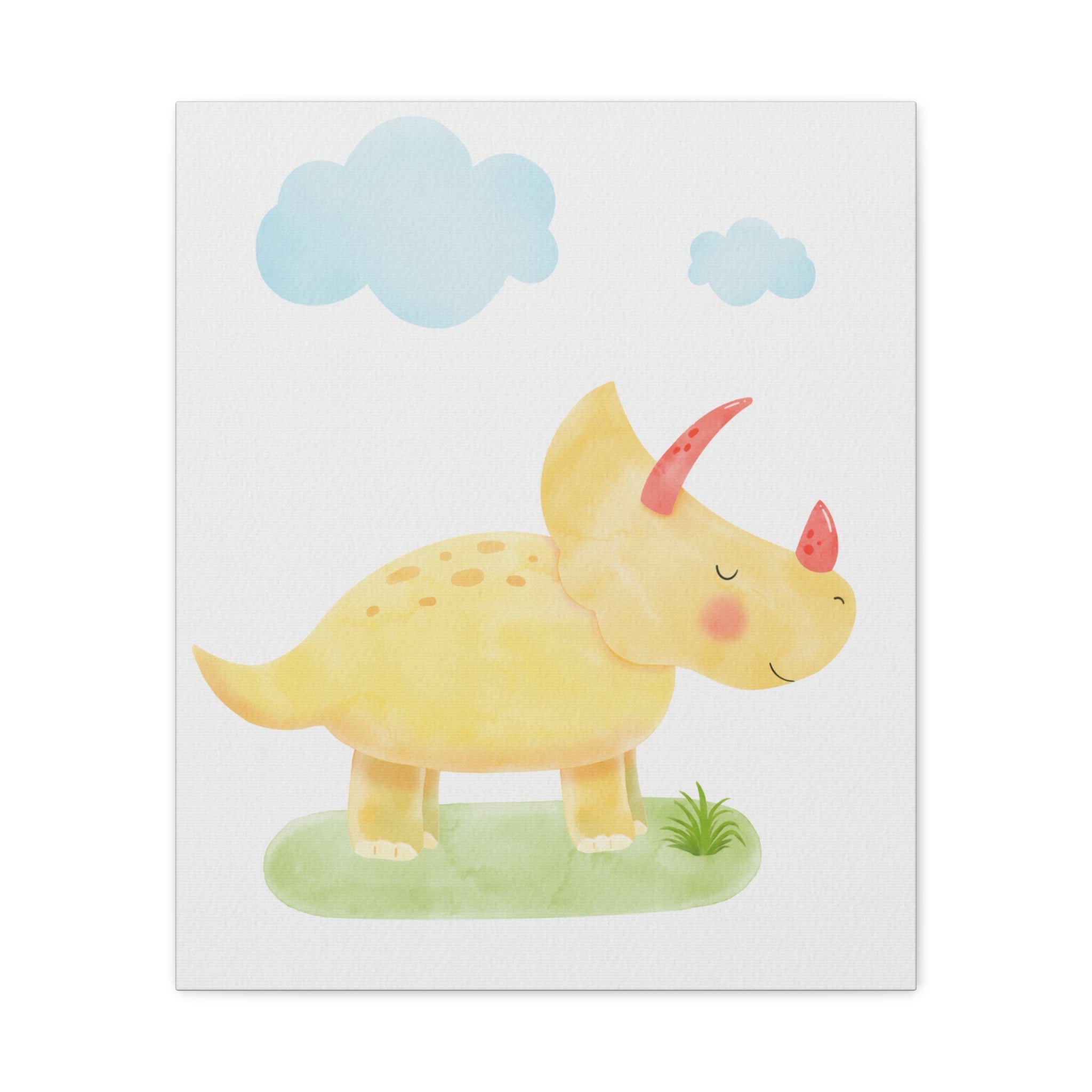 canvas-wall-art-cute-yellow-dino-nursery-decor-baby-dinosaur-print-nursery-art-cute-dinosaur-decoration-baby-nursery-dinosaur