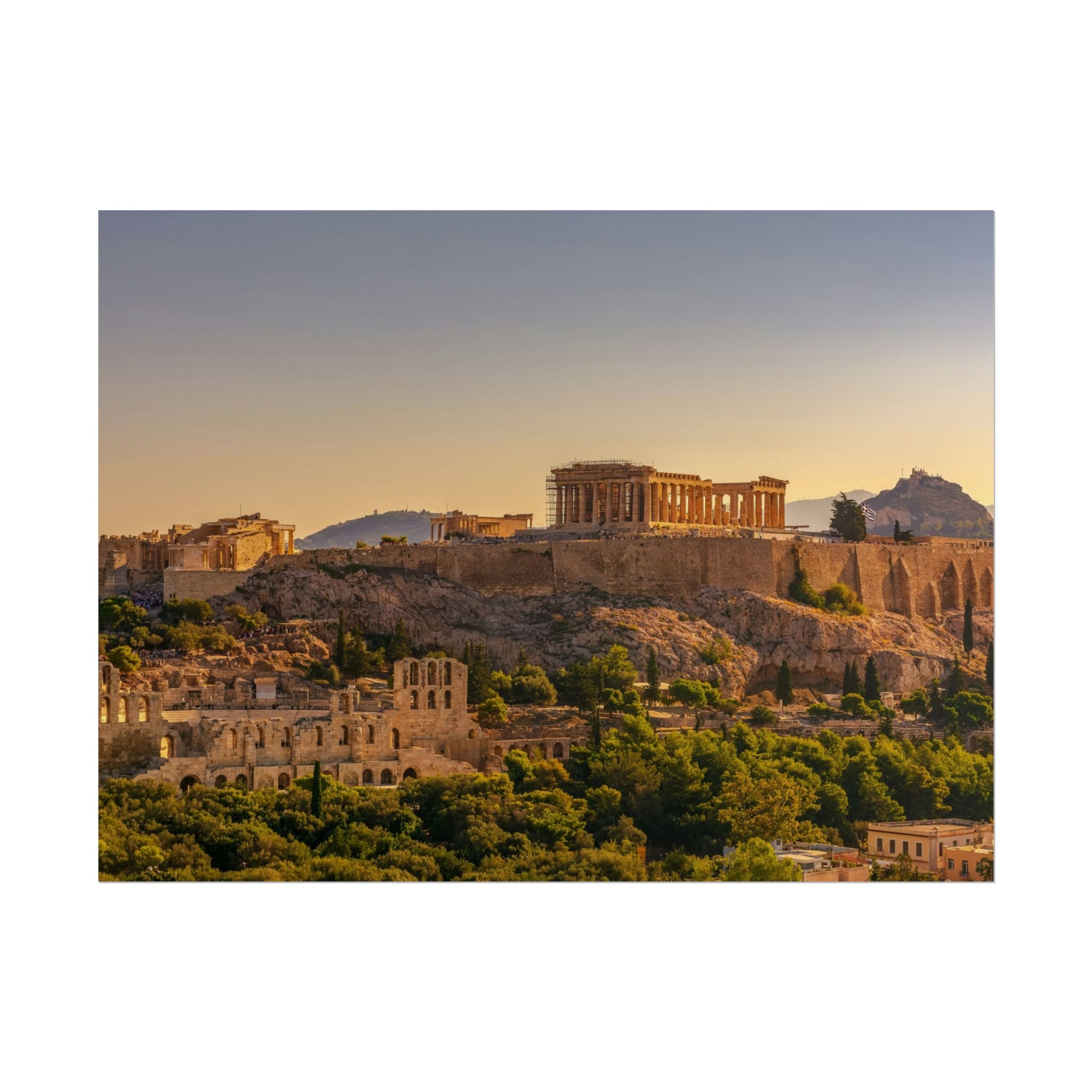 acropolis-panoramic-fine-art-poster-print-greek-wall-art-athens-greece-home-decor-travel-lover-gift-landscape
