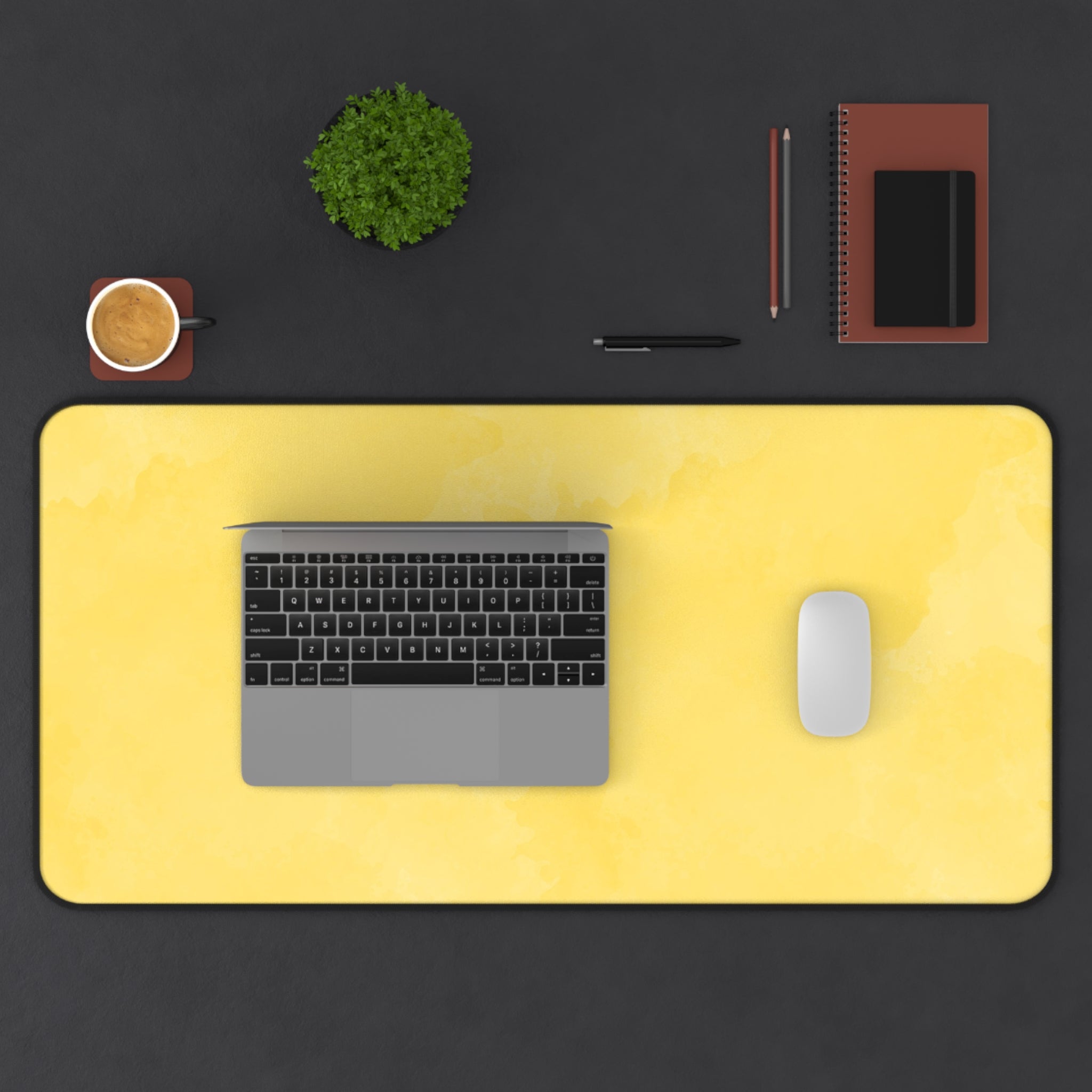 watercolor-yellow-desk-mat-gaming-mousepad-office-desk-accessories-large-desk-blotter-computer-desk-cover-home-essentials