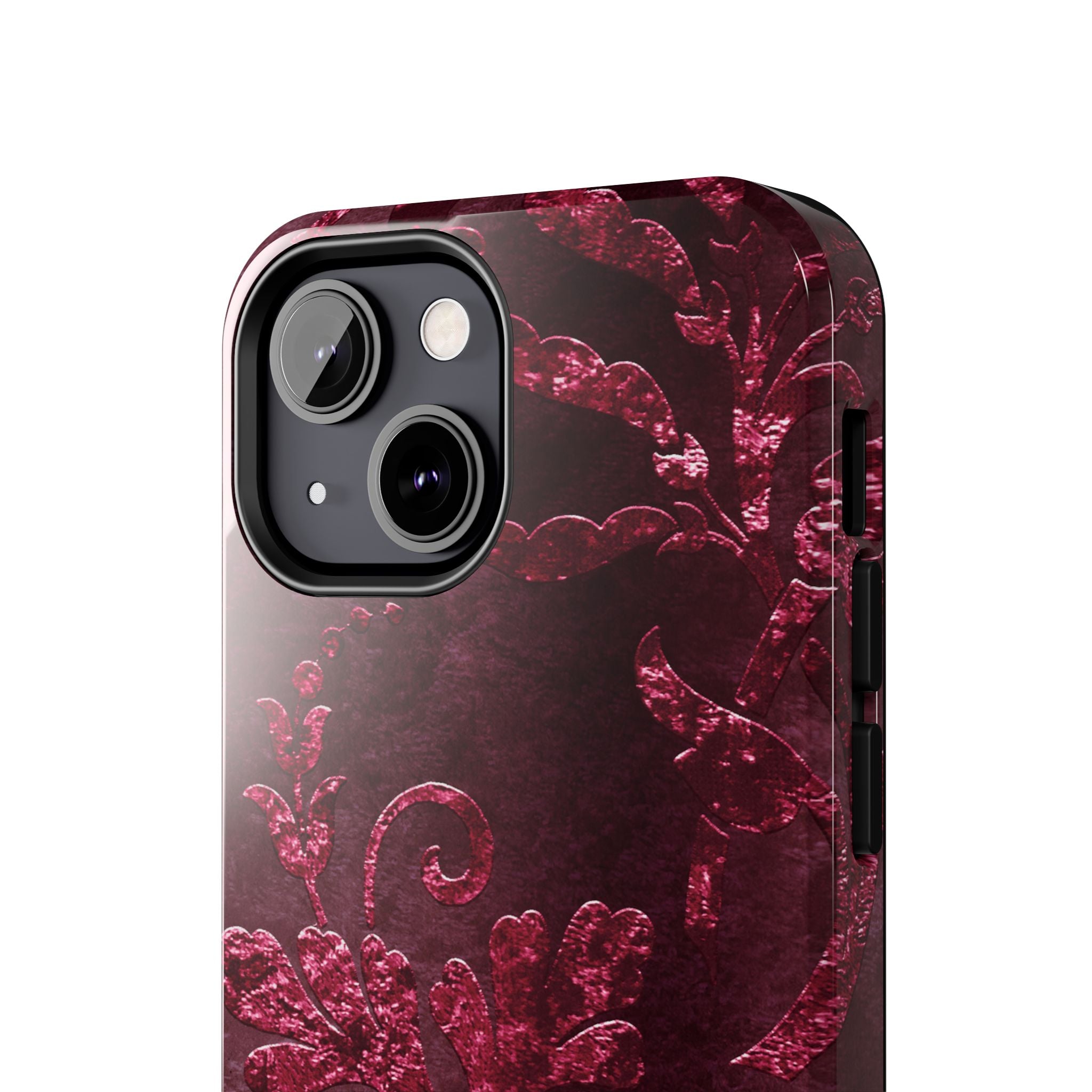 embossed-burgundy-velvet-tough-iphone-case-protective-iphone-cover-heavy-duty-iphone-case-rugged-phone-case-durable-smartphon