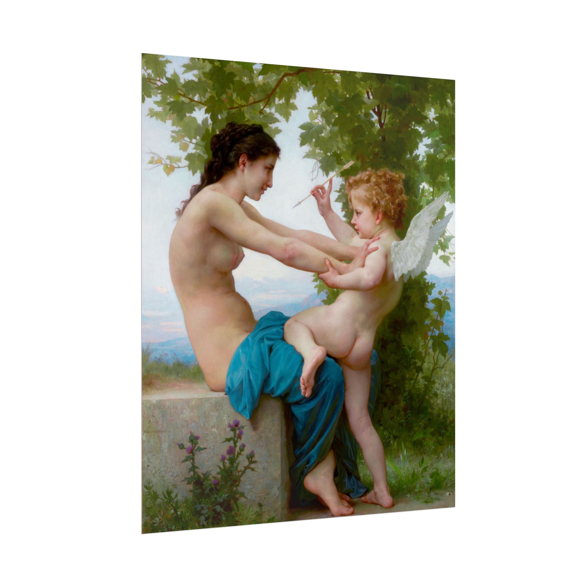poster-print-girl-defending-herself-against-eros-bouguereau-living-room-decor-love-wall-art-eros-poster-art-romantic-painting