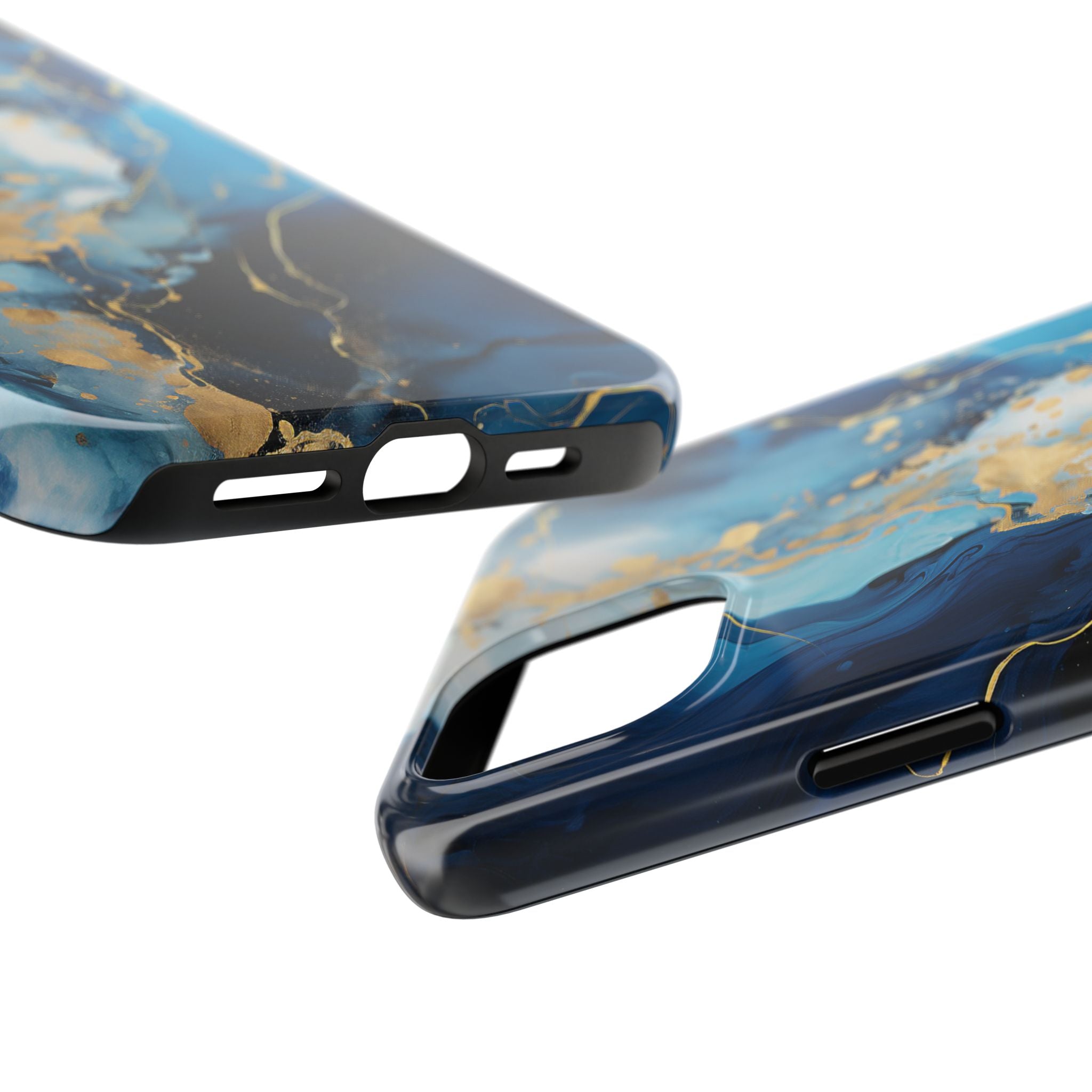 blue-gold-marble-iphone-tough-case-elegant-minimalist-protective-cover-stylish-phone-shell-hard-shell-iphone-case-trendy-acce
