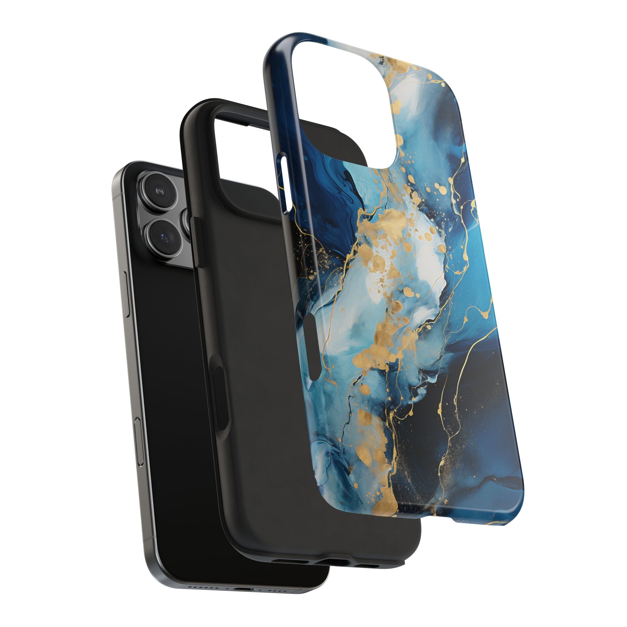 blue-gold-marble-iphone-tough-case-elegant-minimalist-protective-cover-stylish-phone-shell-hard-shell-iphone-case-trendy-acce
