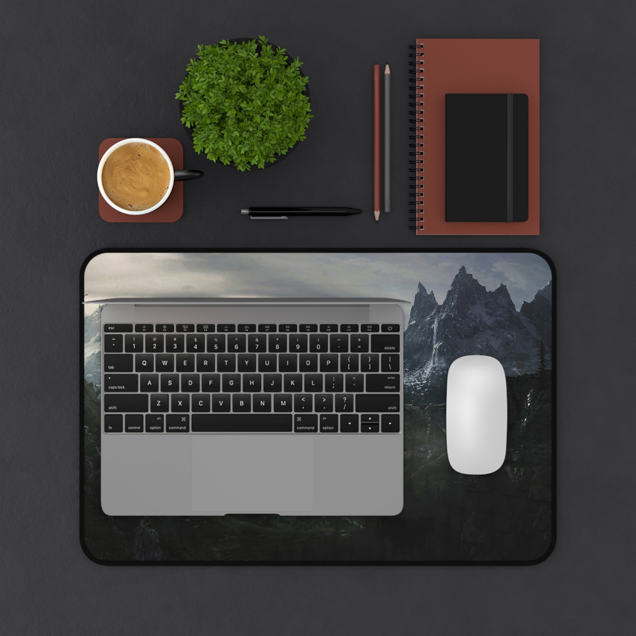 scenery-skyrim-cat-deskpad-the-elder-scrolls-oblivion-mousepad-dark-gaming-desk-mat-dragon-and-viking-warrior-
