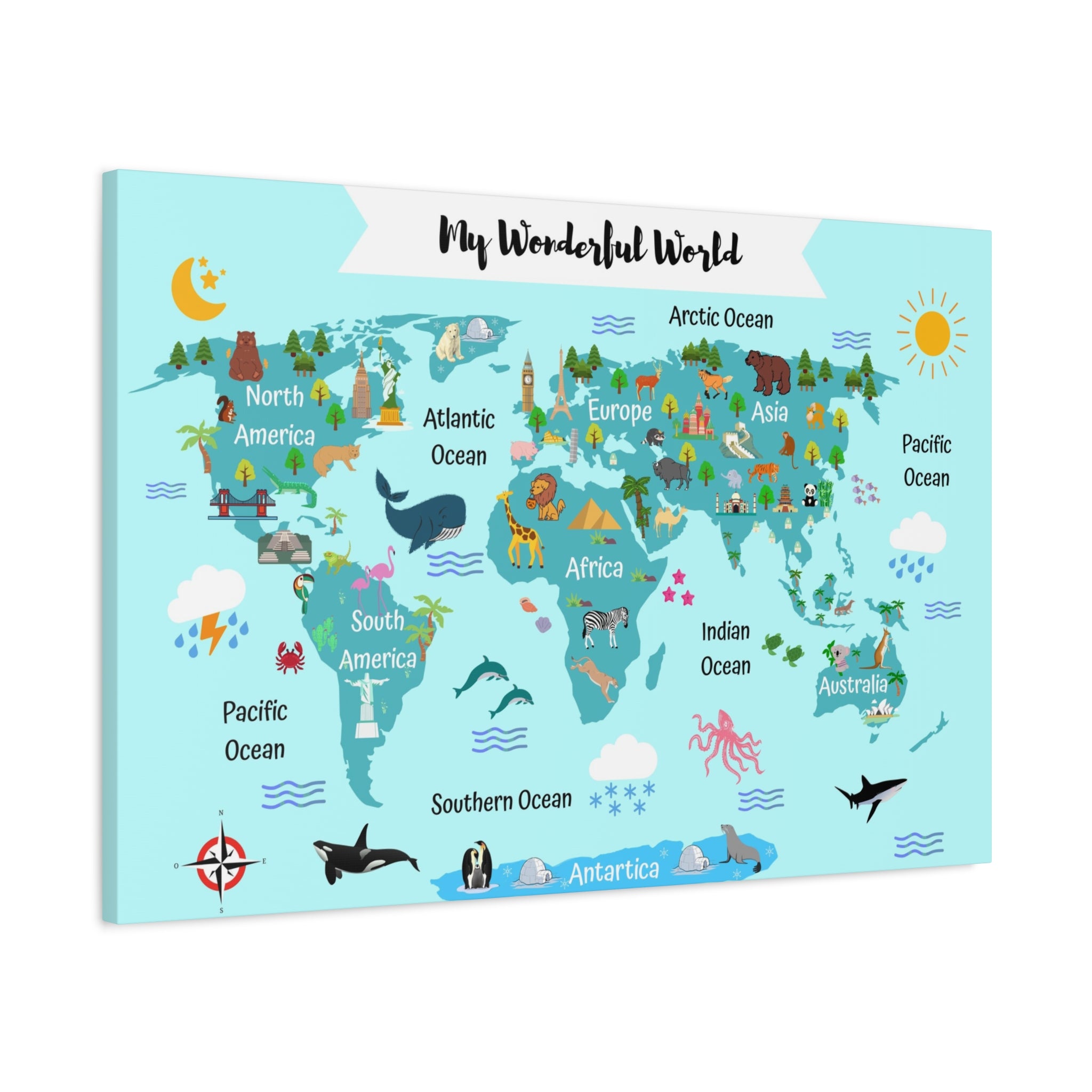 nursery-world-animals-map-canvas-print-world-map-for-kids-world-map-canvas-wall-art-home-decor