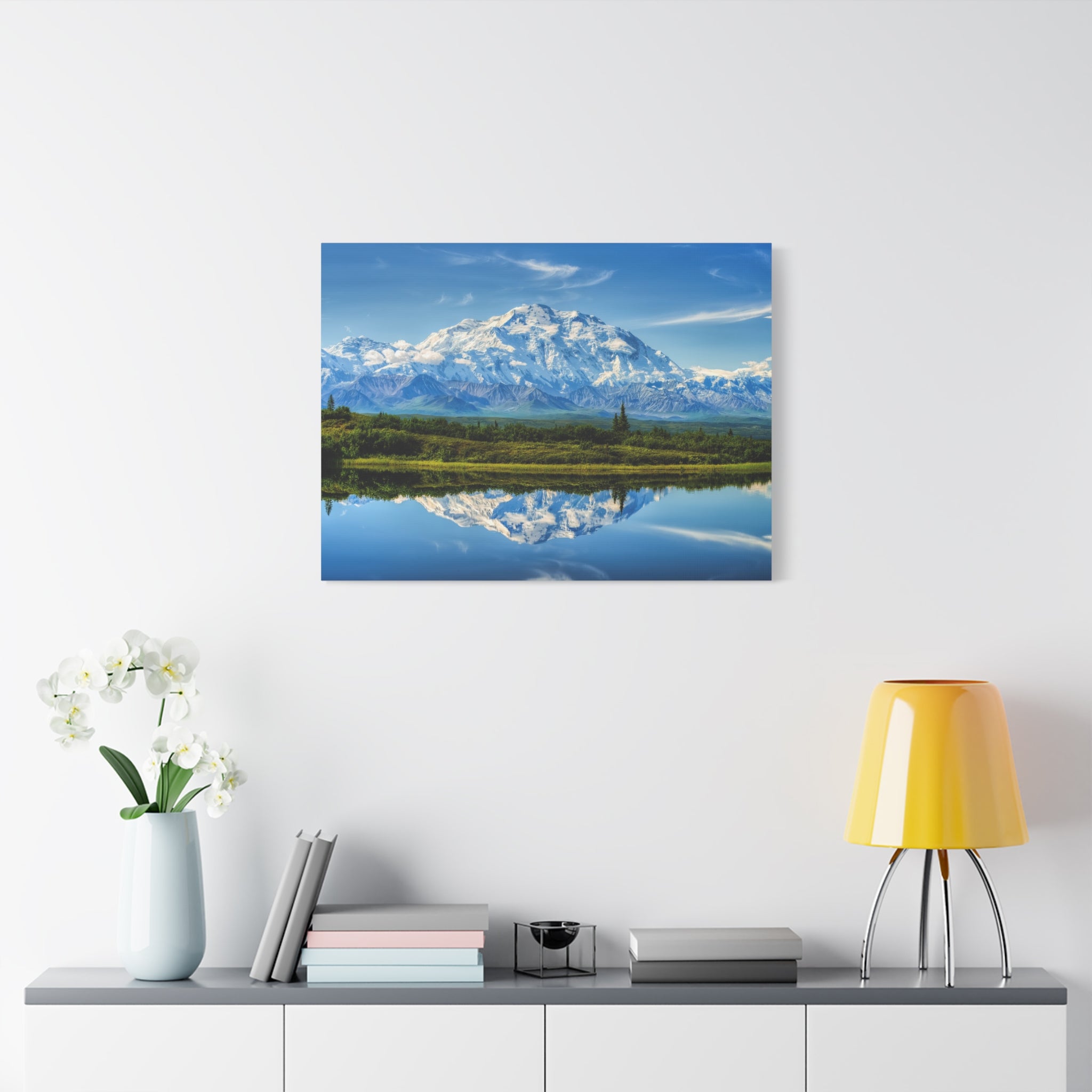 canvas-print-snowy-mountain-nature-scenery-wall-art-river-reflection-winter-wall-art-misty-landscape-home-decor-gift-for-natu
