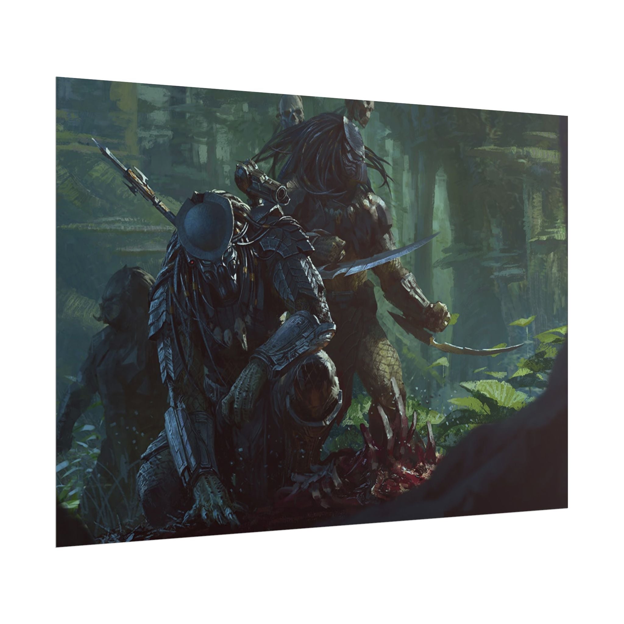 predator-alien-art-predator-poster-print-movie-wall-art-sci-fi-home-decor-geek-wall-art-fantasy-decor