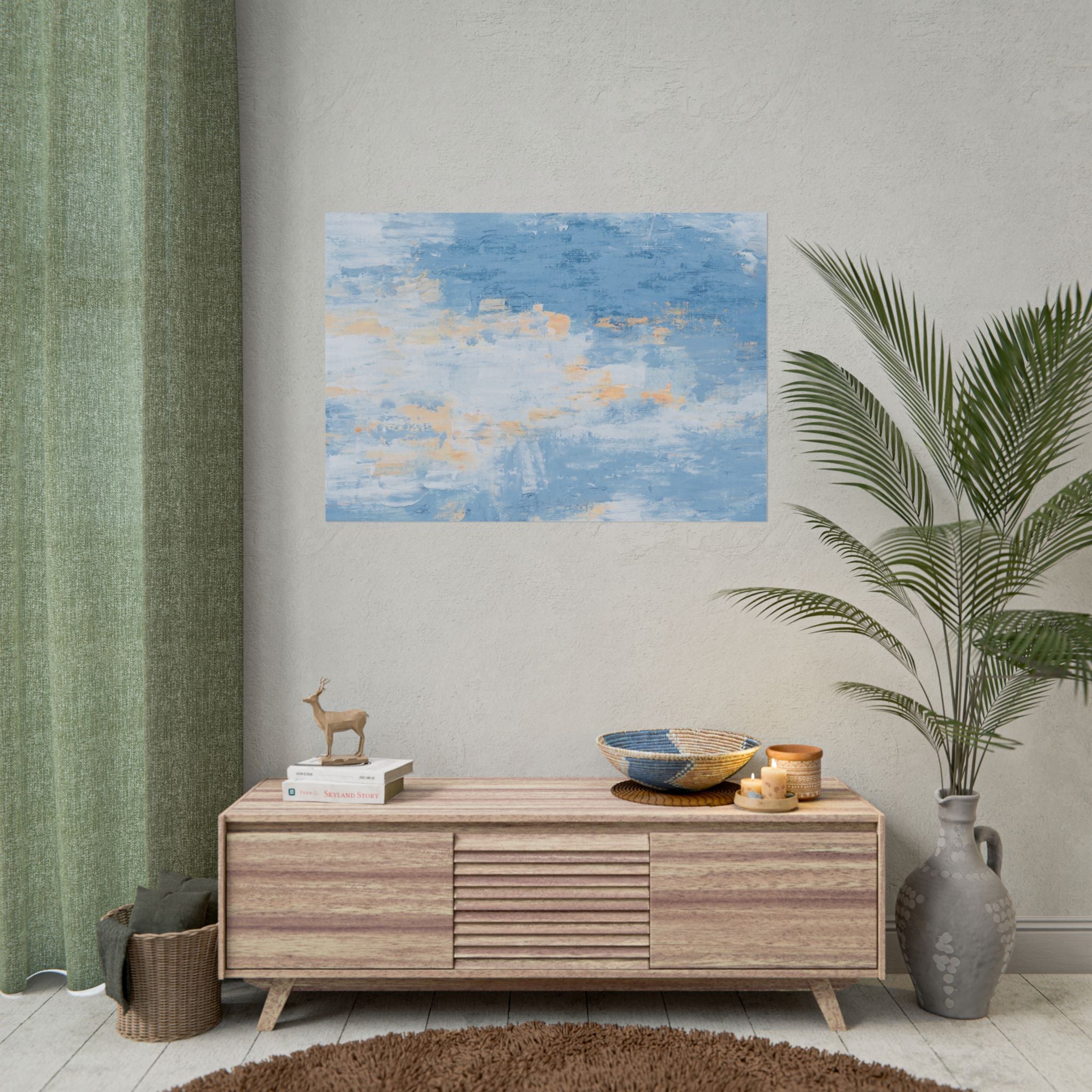 poster-print-abstract-light-blue-home-decor-wall-art-blue-poster-art-living-room-decor-unique-gift-idea-abstract-painting-wal