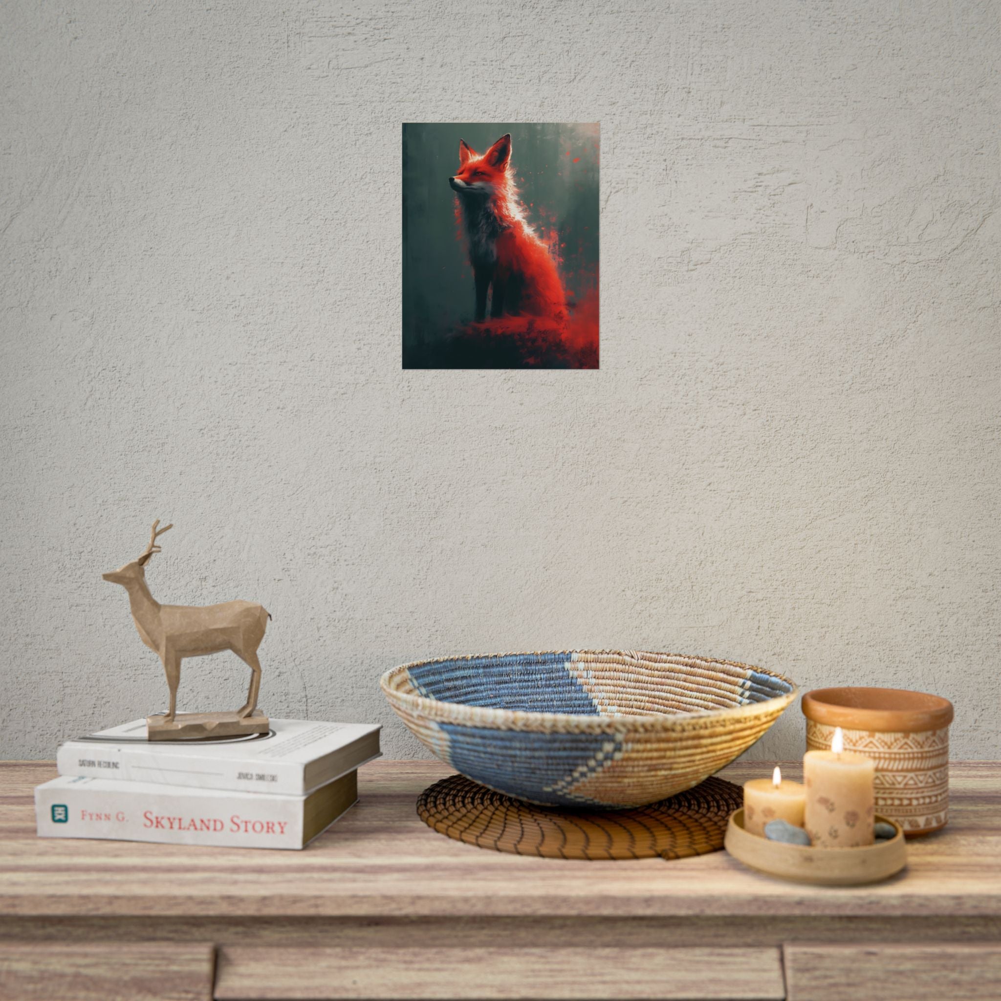 red-fox-fantasy-decor-poster-print-wildlife-wall-art-home-decor-animal-lover-gift-nature-print-fantasy-art-decor