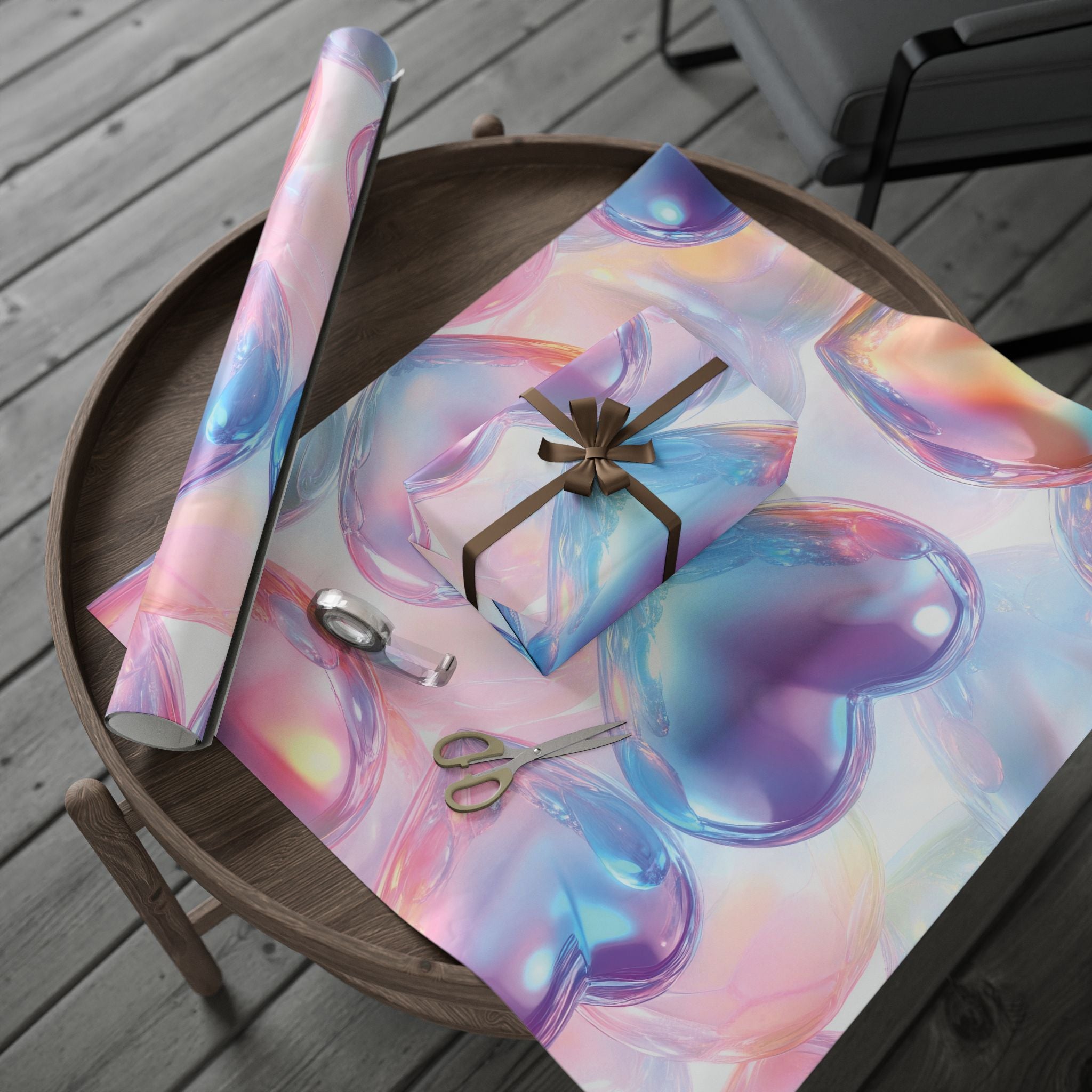 heart-wrapping-papers-pink-glittery-gift-wrap-roll-for-birthdays-weddings-christmas-party-supplies-crafting-diy-projects