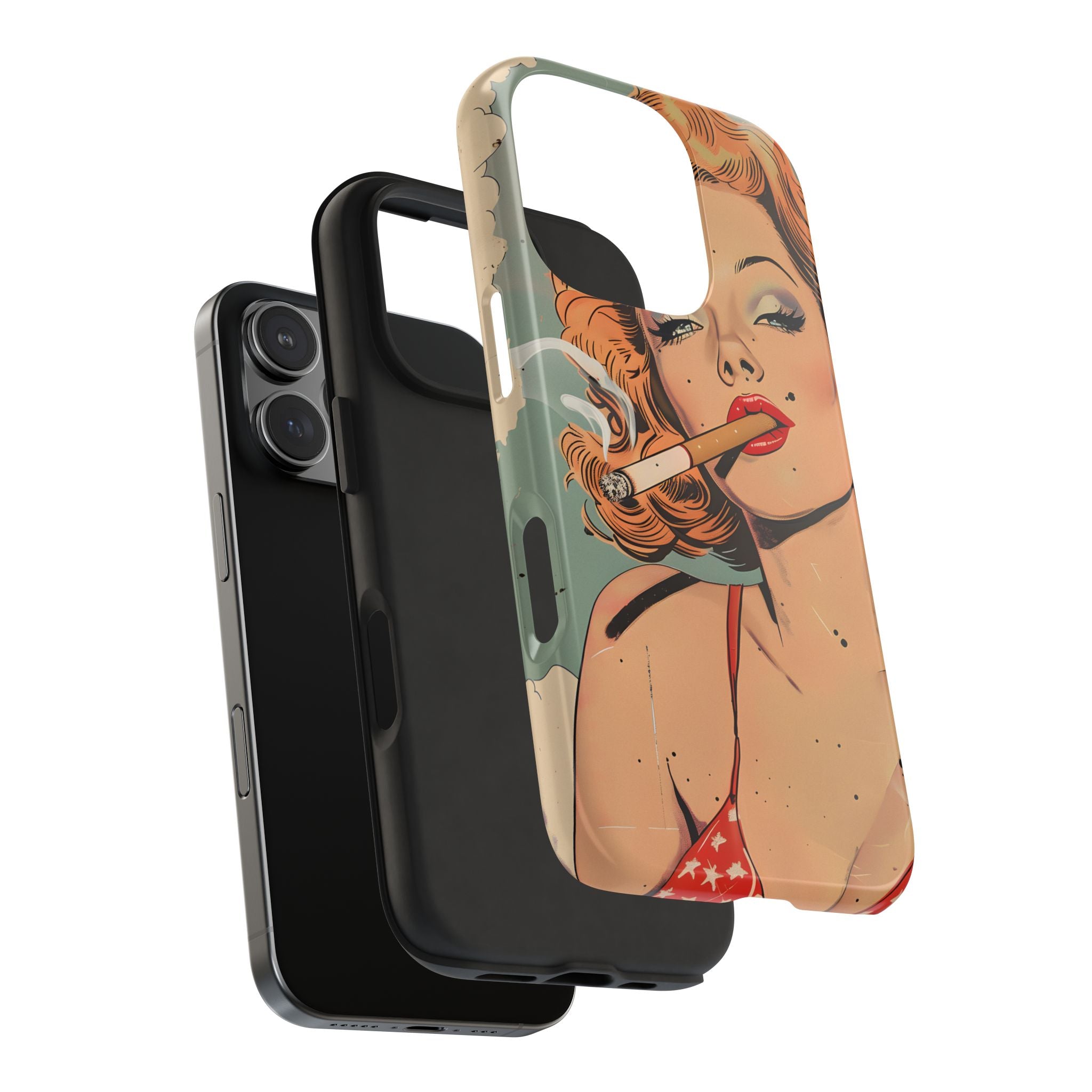 tough-phone-cases-vintage-pin-up-girl-iphone-cover-strong-phone-protector-retro-pinup-design-protective-smartphone-case