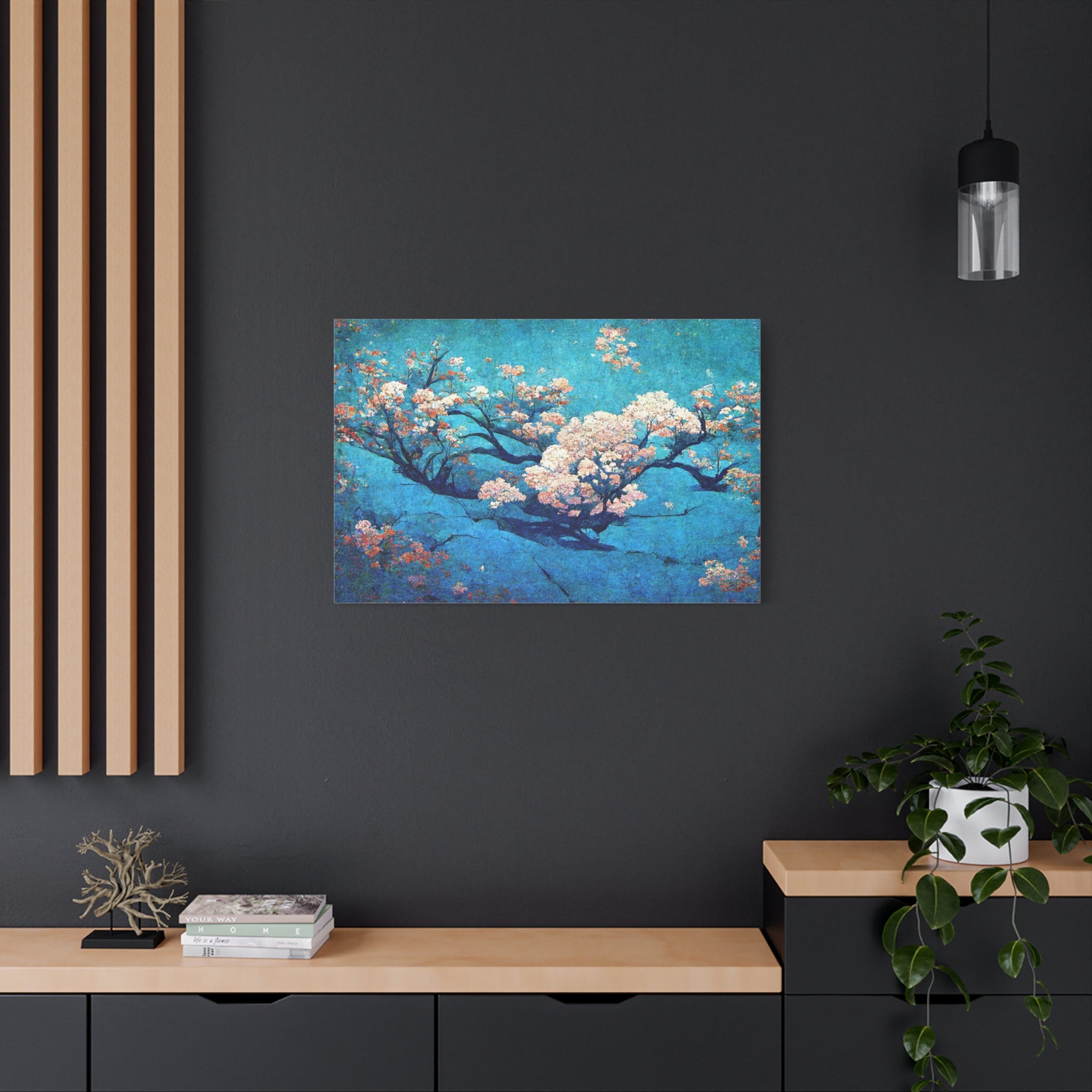 canvas-wall-art-cherry-blossom-spring-floral-japanese-bloom-matte-stretched-print-beautiful-home-decor-gift-for-nature-lovers