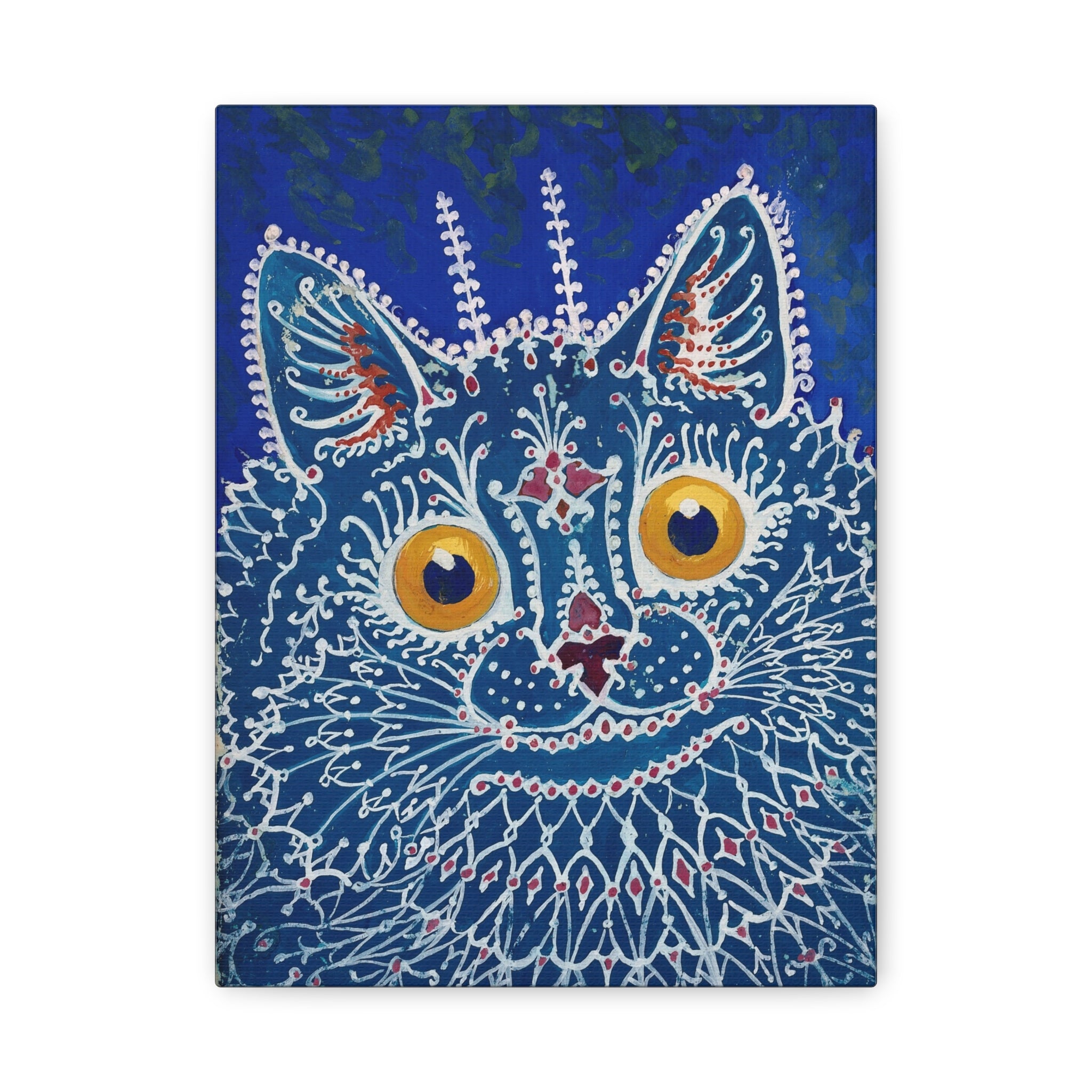 canvas-print-louis-wain-cat-gothic-style-gouache-art-large-wall-decor-matte-stretched-home-office-decoration-unique-cat-print