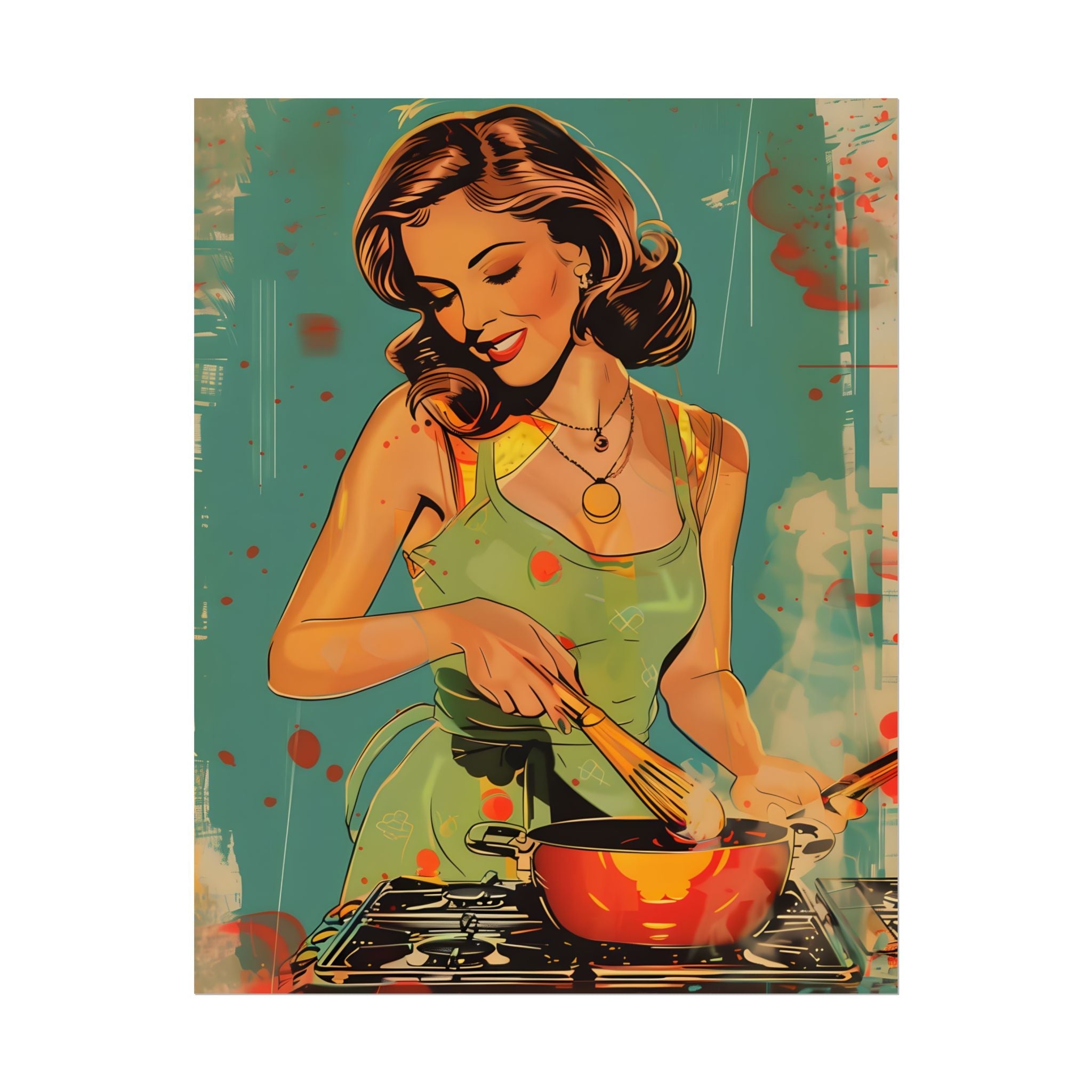vintage-pin-up-girl-poster-print-vintage-Poster-wall-art-housewife-retro-pinup-poster-pin-up-illustration-home-decor-wall-han