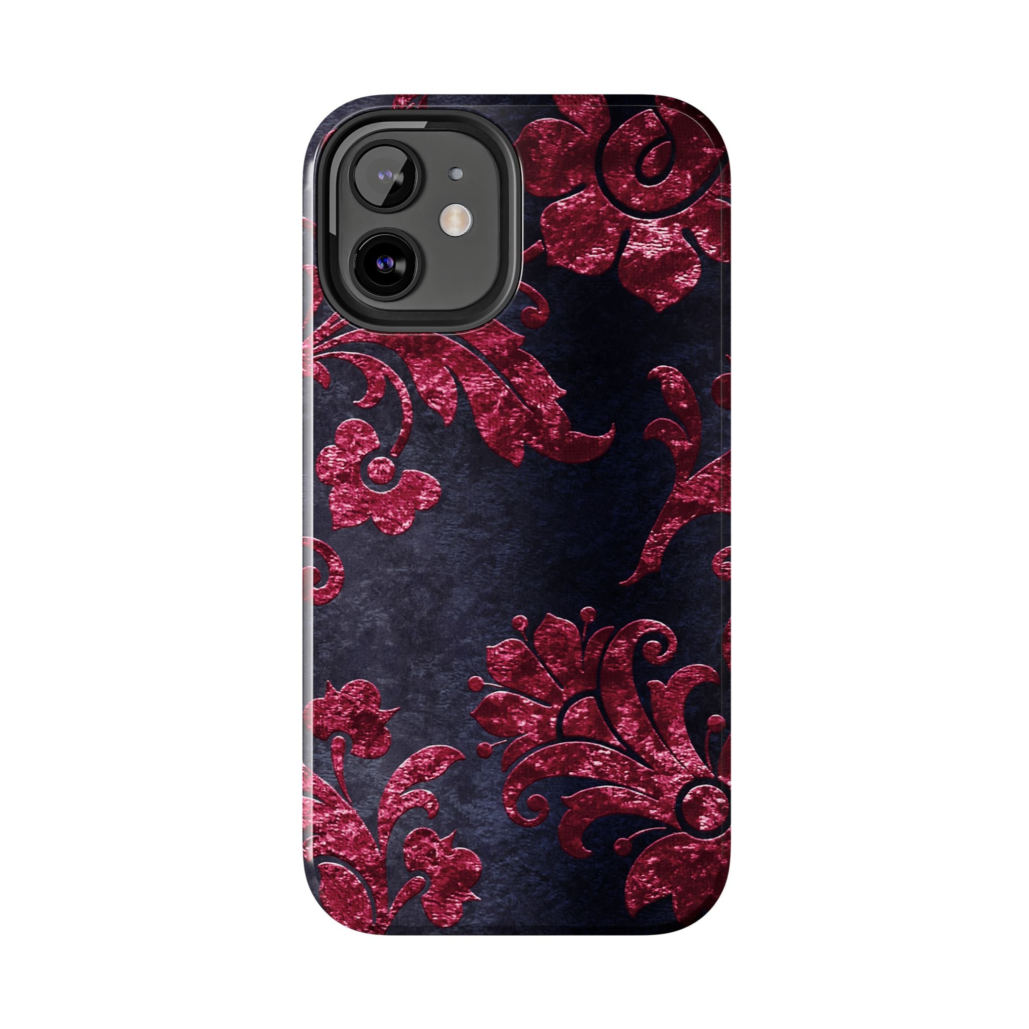 embossed-burgundy-velvet-tough-iphone-case-protective-iphone-cover-heavy-duty-iphone-case-rugged-phone-case-durable-smartphon