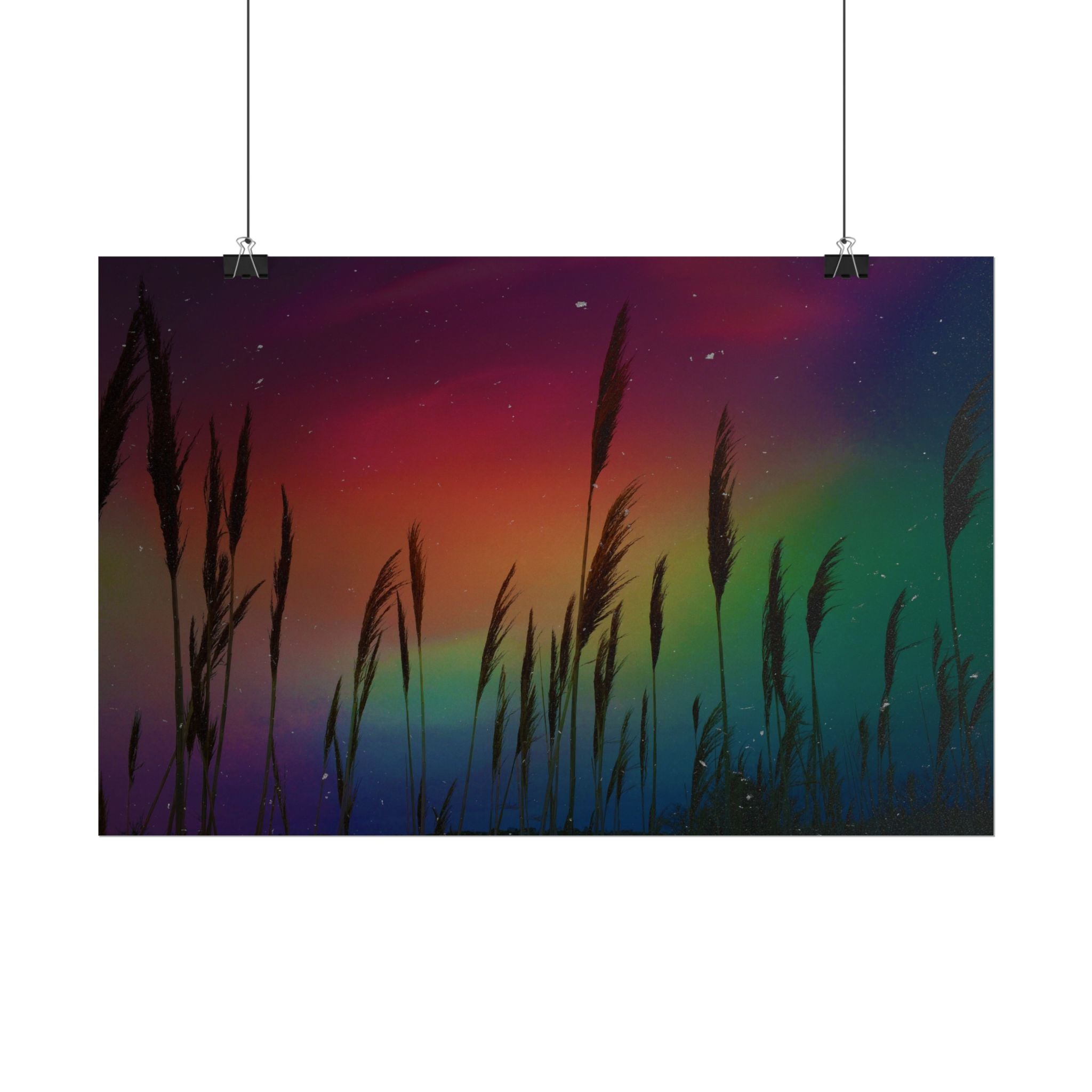 aurora-borealis-poster-wall-art-scenery-northern-lights-poster-print-home-wall-decor-starry-night-picture-housewarming-gifts-