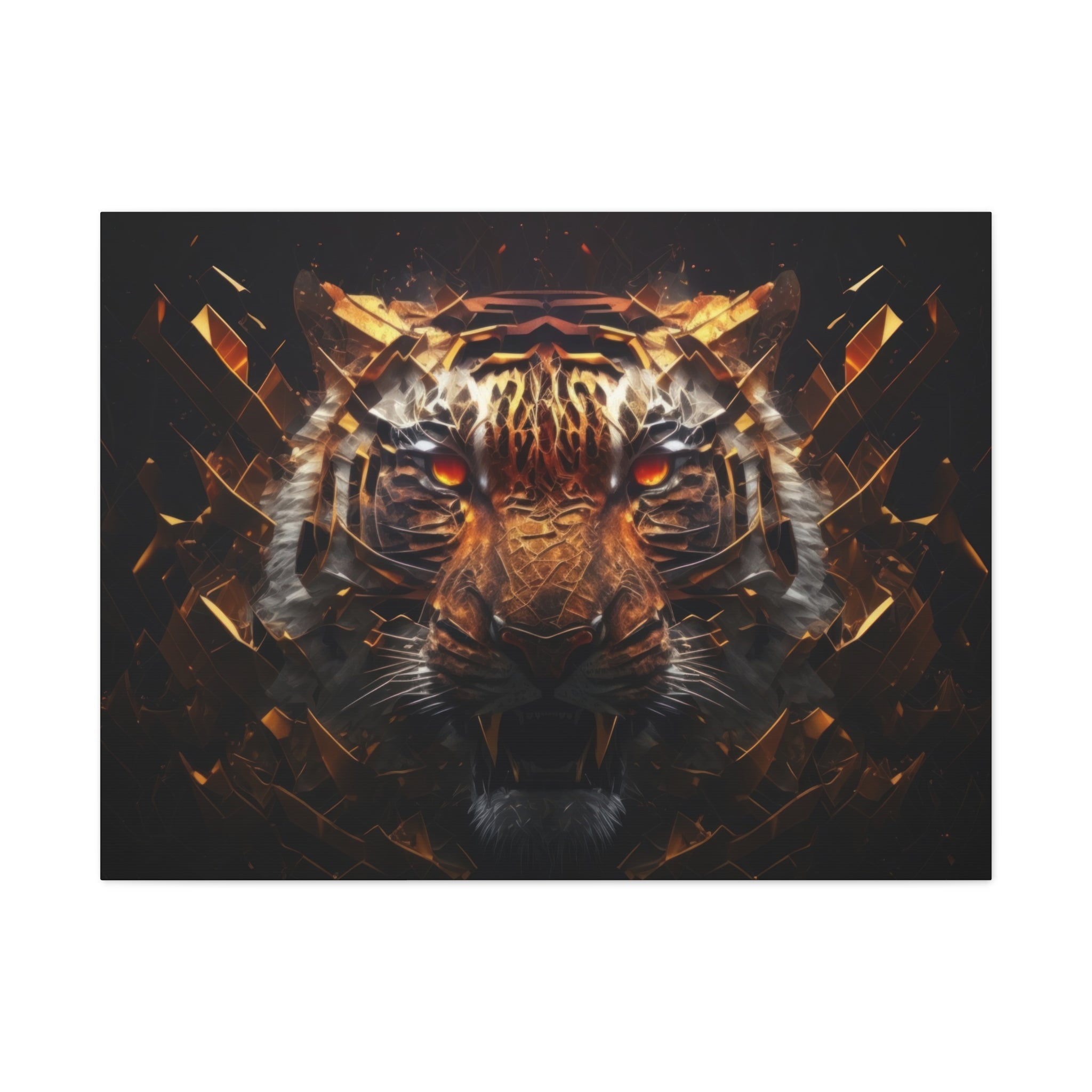 canvas-print-tiger-face-predator-fantasy-art-home-living-room-decor-matte-stretched-wall-art-animal-art-tiger-canvas