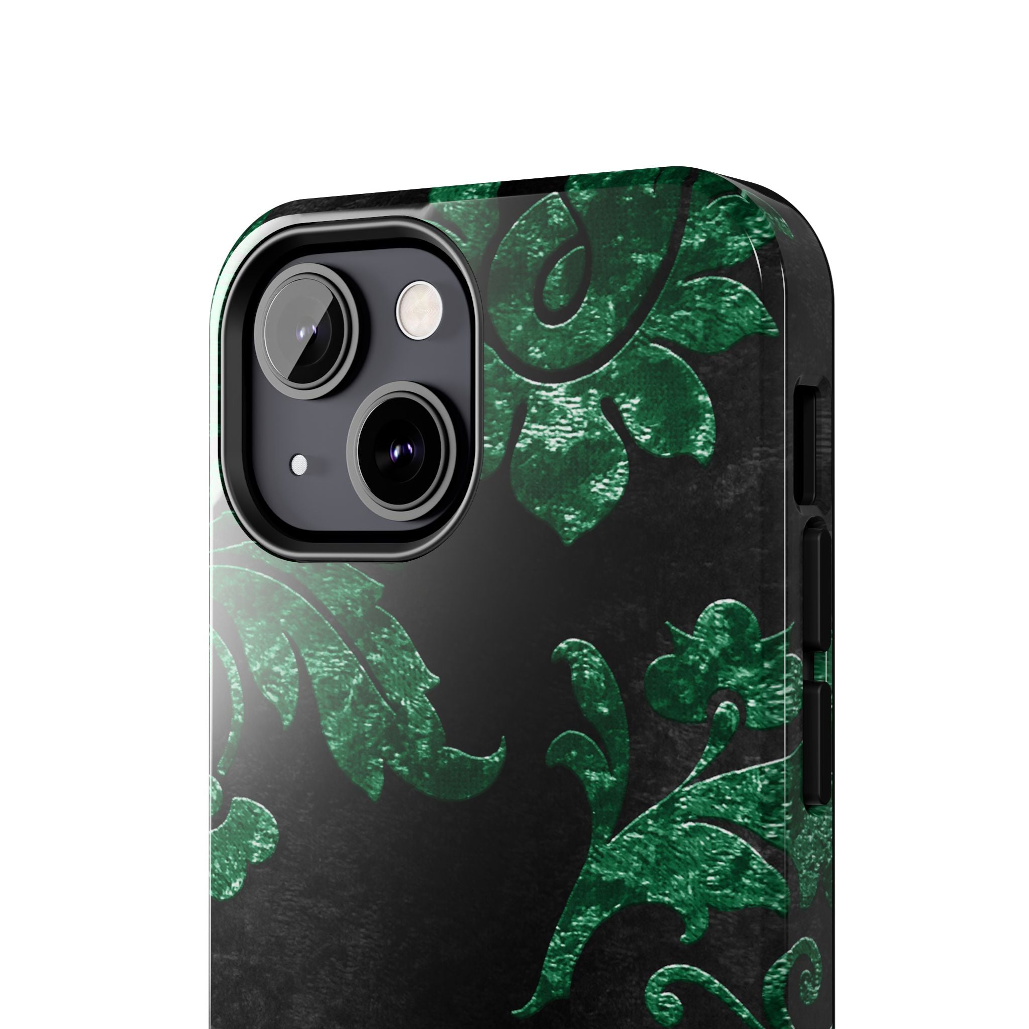 embossed-emerald-velvet-tough-iphone-case-protective-iphone-cover-heavy-duty-iphone-case-rugged-phone-case-durable-smartphone