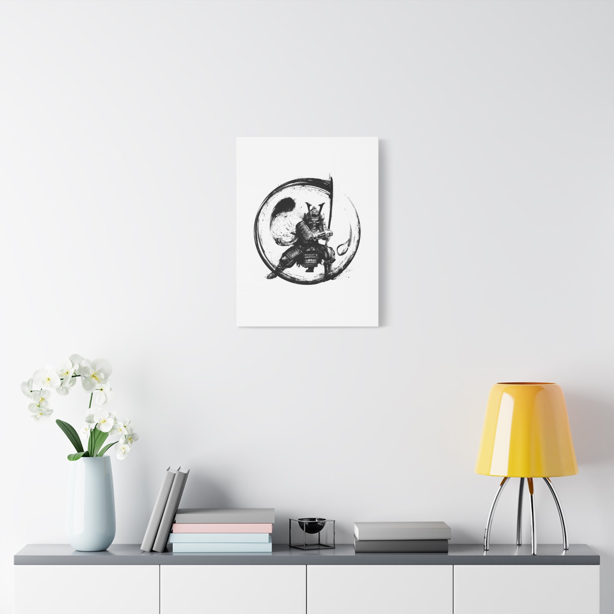 canvas-wall-art-japanese-samurai-ying-yang-katana-oni-mask-black-and-white-home-decor-zen-wall-hanging-asian-art-samurai-swor