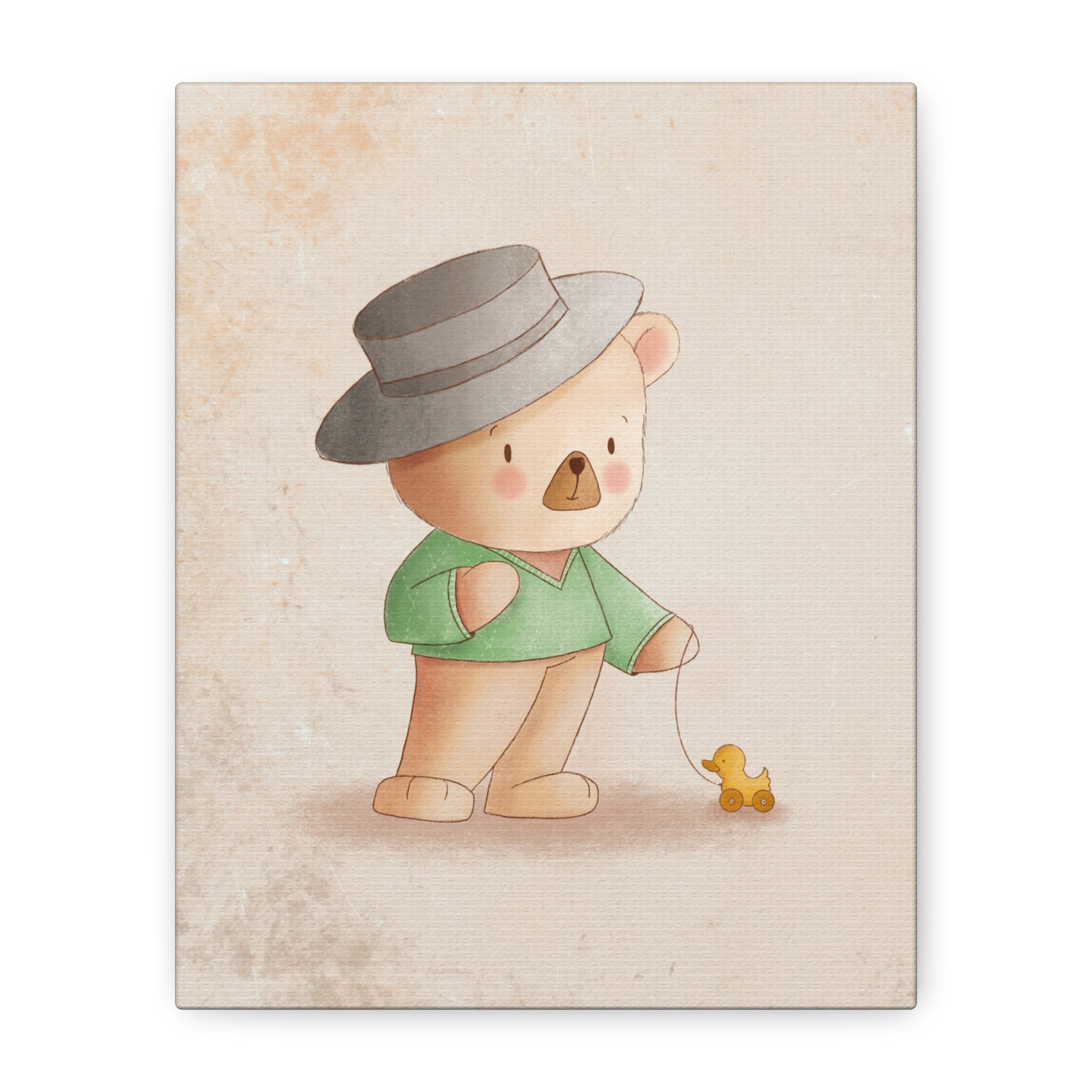 canvas-wall-art-cute-bear-nursery-decor-baby-bear-print-stretched-canvas-nursery-art-cute-bear-decoration-baby-nursery-cute-a