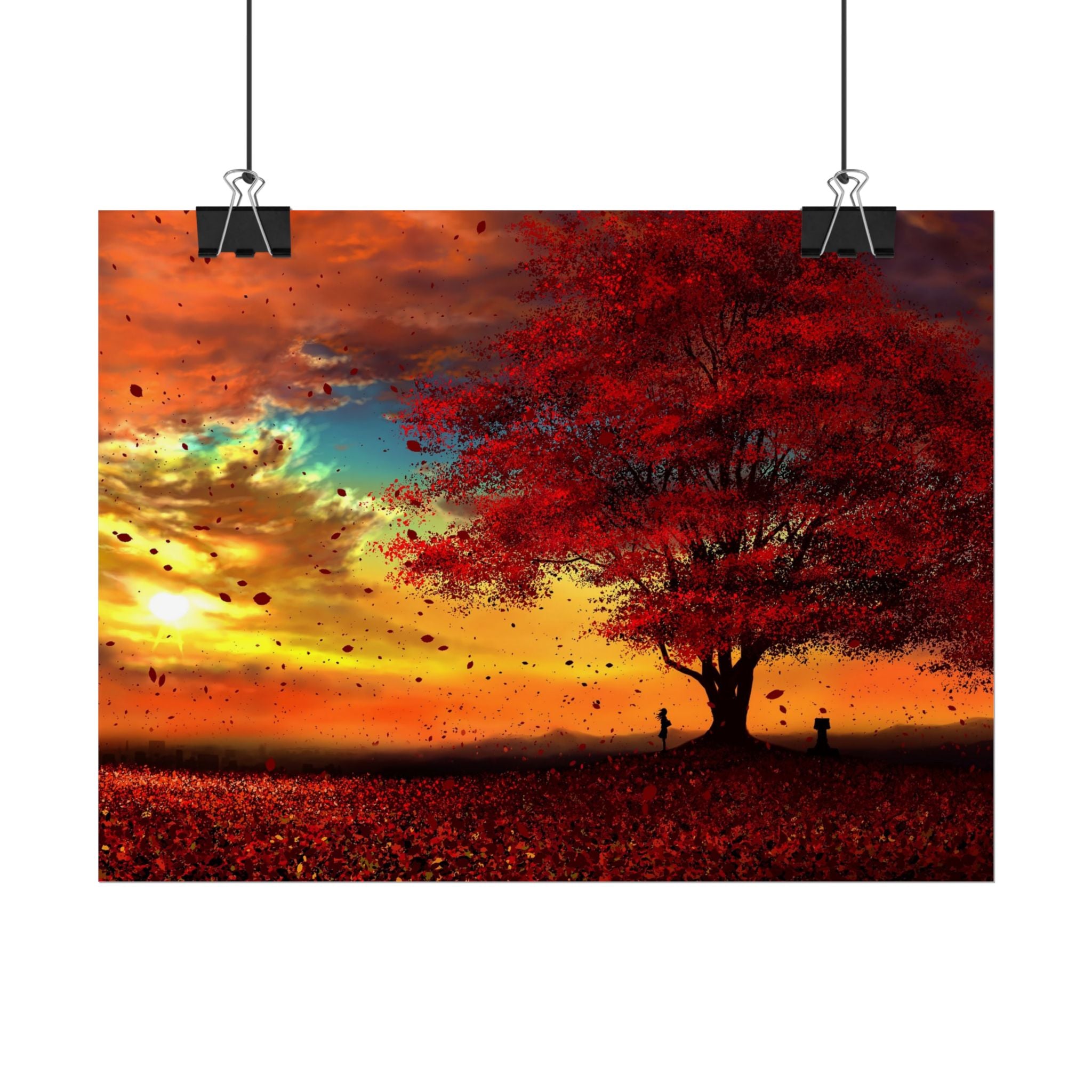sunset-scenery-autumn-poster-print-wall-art-decor-home-decoration-nature-artwork-gift-idea-wall-hanging