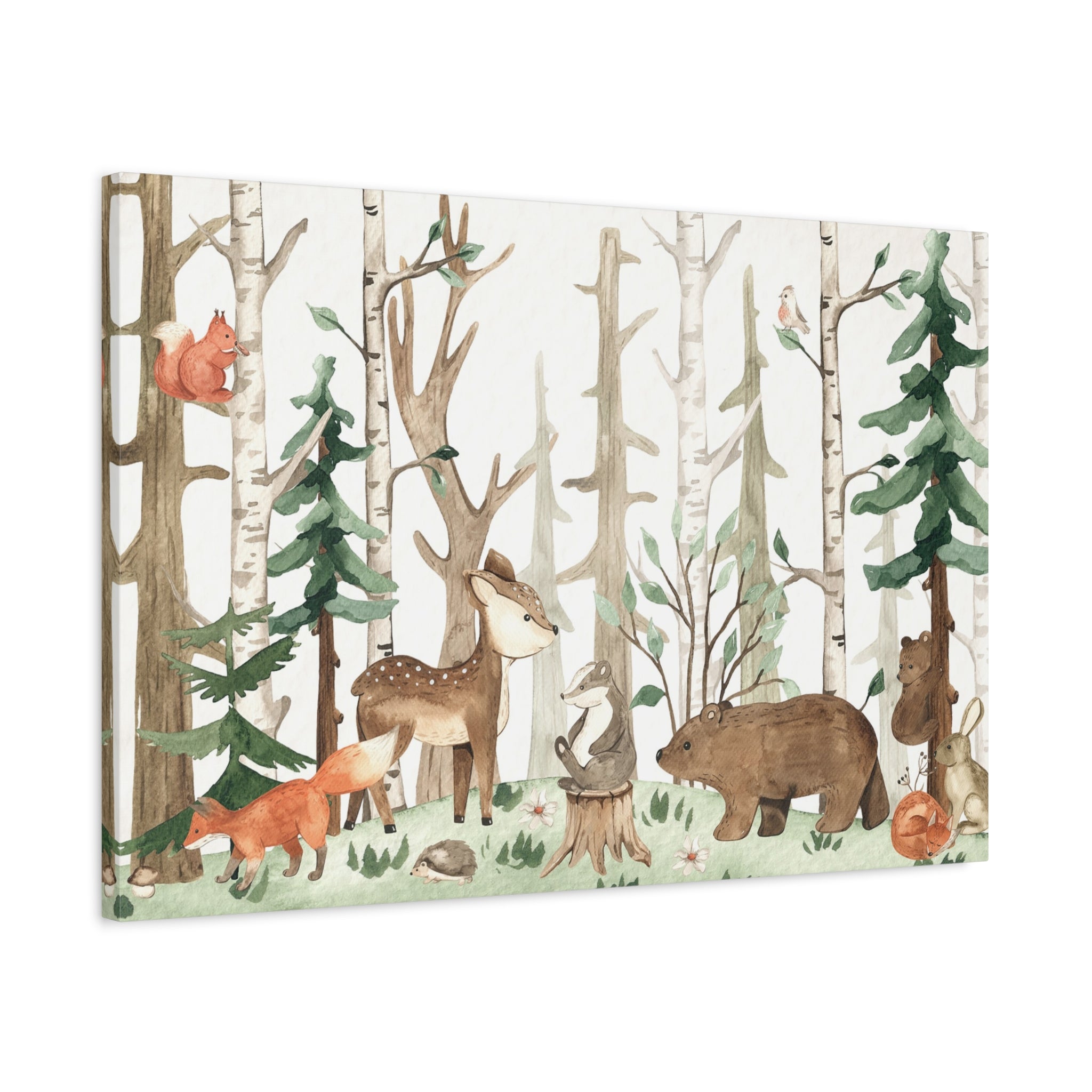 canvas-wall-art-jungle-safari-nursery-decor-safari-print-nursery-art-woodland-nursery-decoration-baby-nursery-safari-prints-1