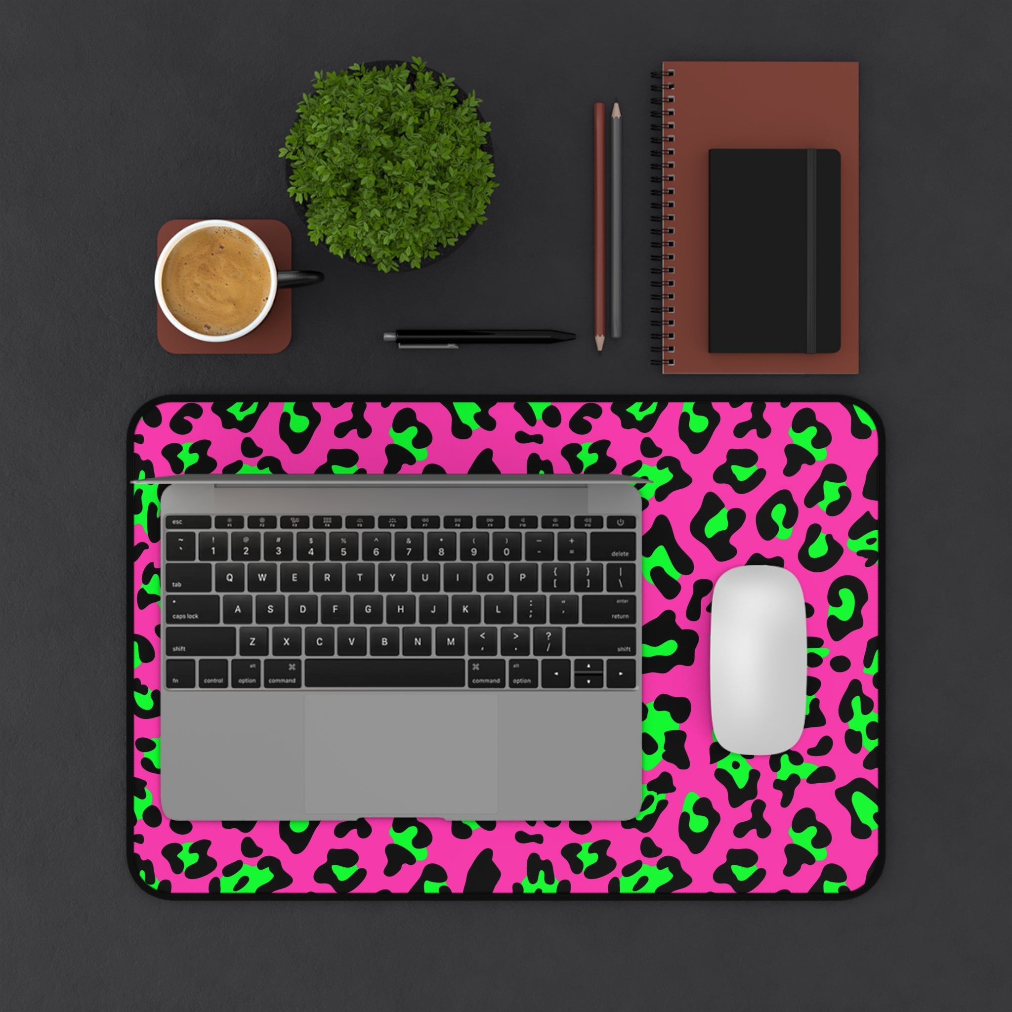 neon-pink-leopard-print-desk-mat-mouse-pad-large-gaming-accessory-large-gaming-desk-pad-mouse-mat