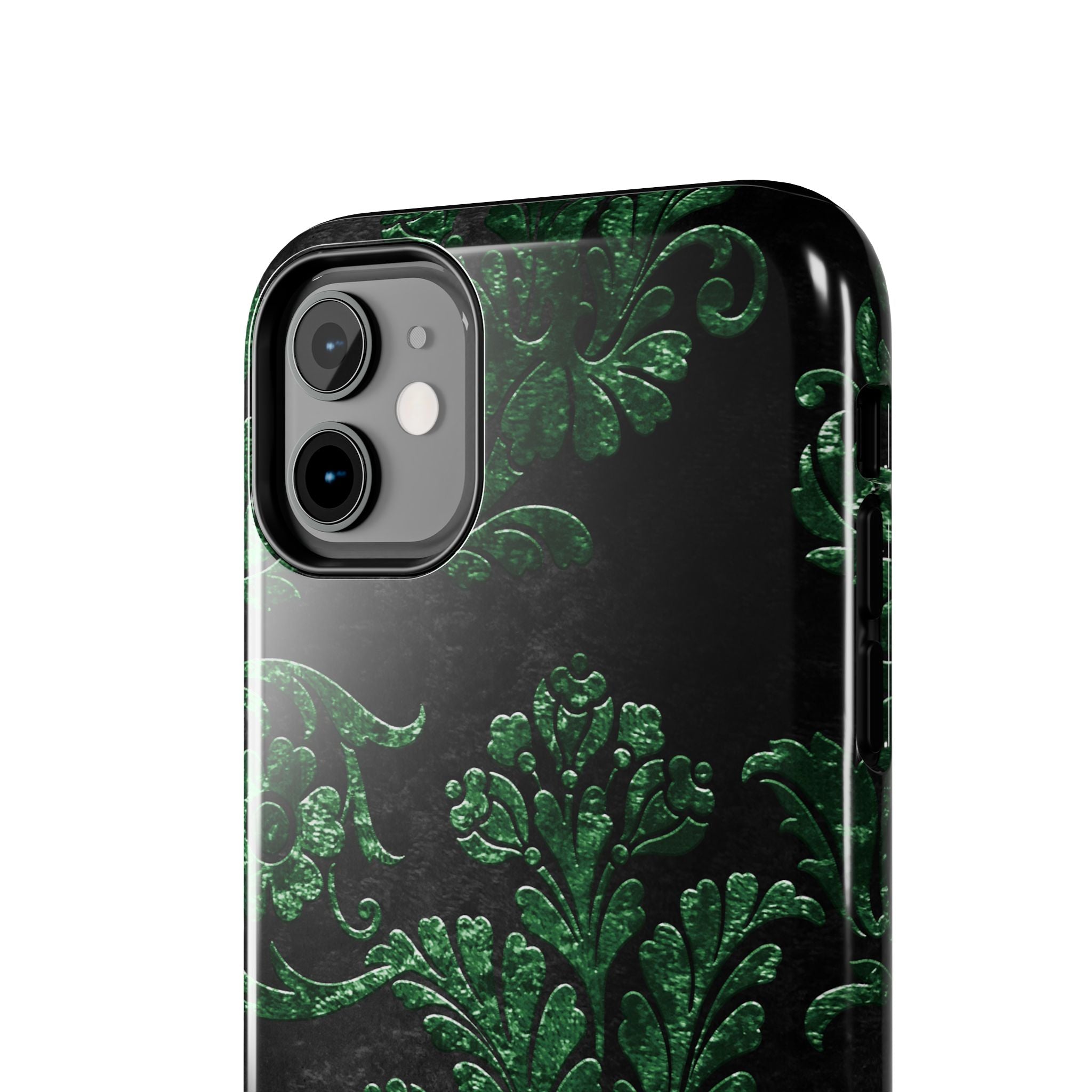 embossed-emerald-velvet-tough-iphone-case-protective-iphone-cover-heavy-duty-iphone-case-rugged-phone-case-durable-smartphone