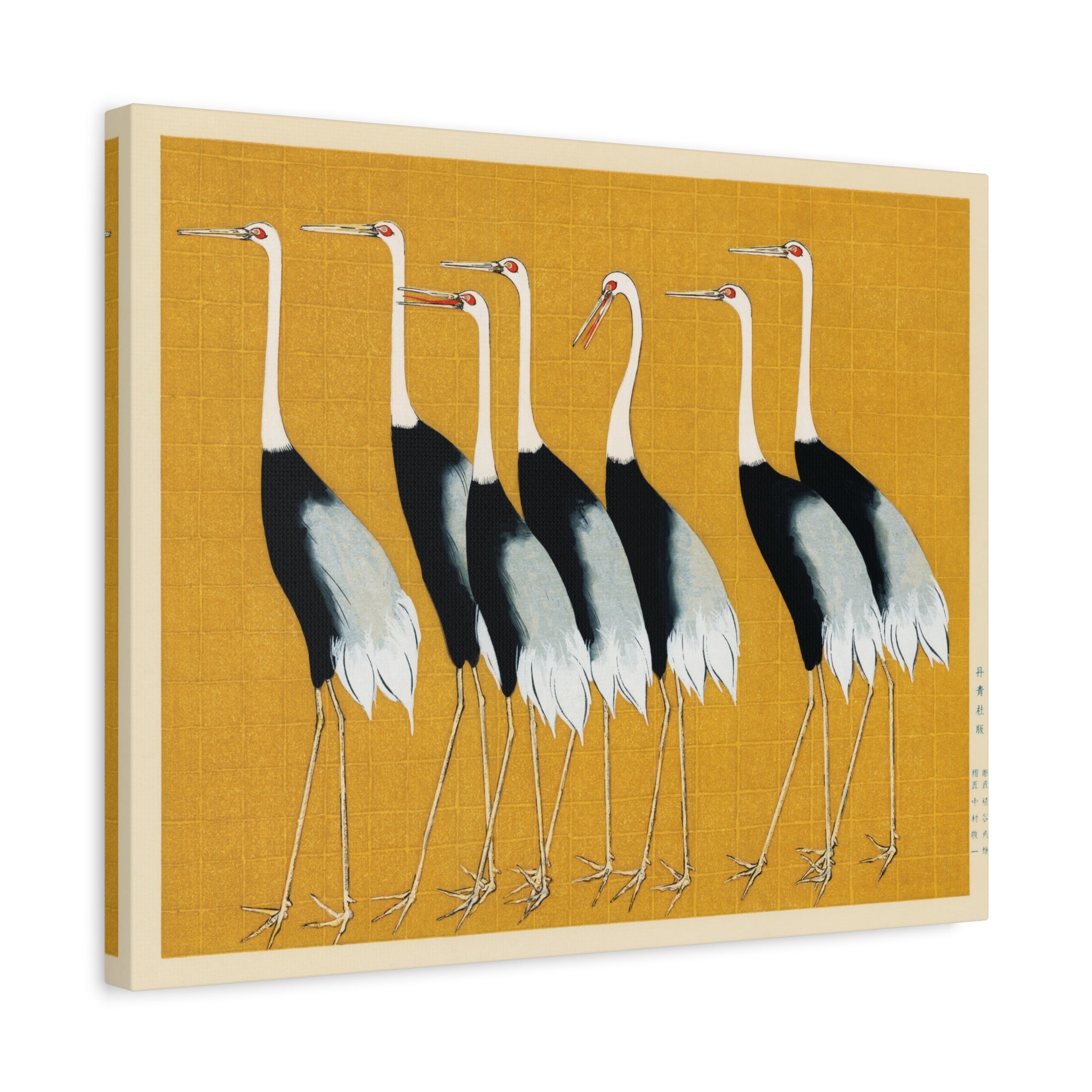 canvas-print-japanese-red-crown-crane-matte-canvas-wall-art-home-decor-housewarming-gift-stretched-canvas-japanese-canvas-wal
