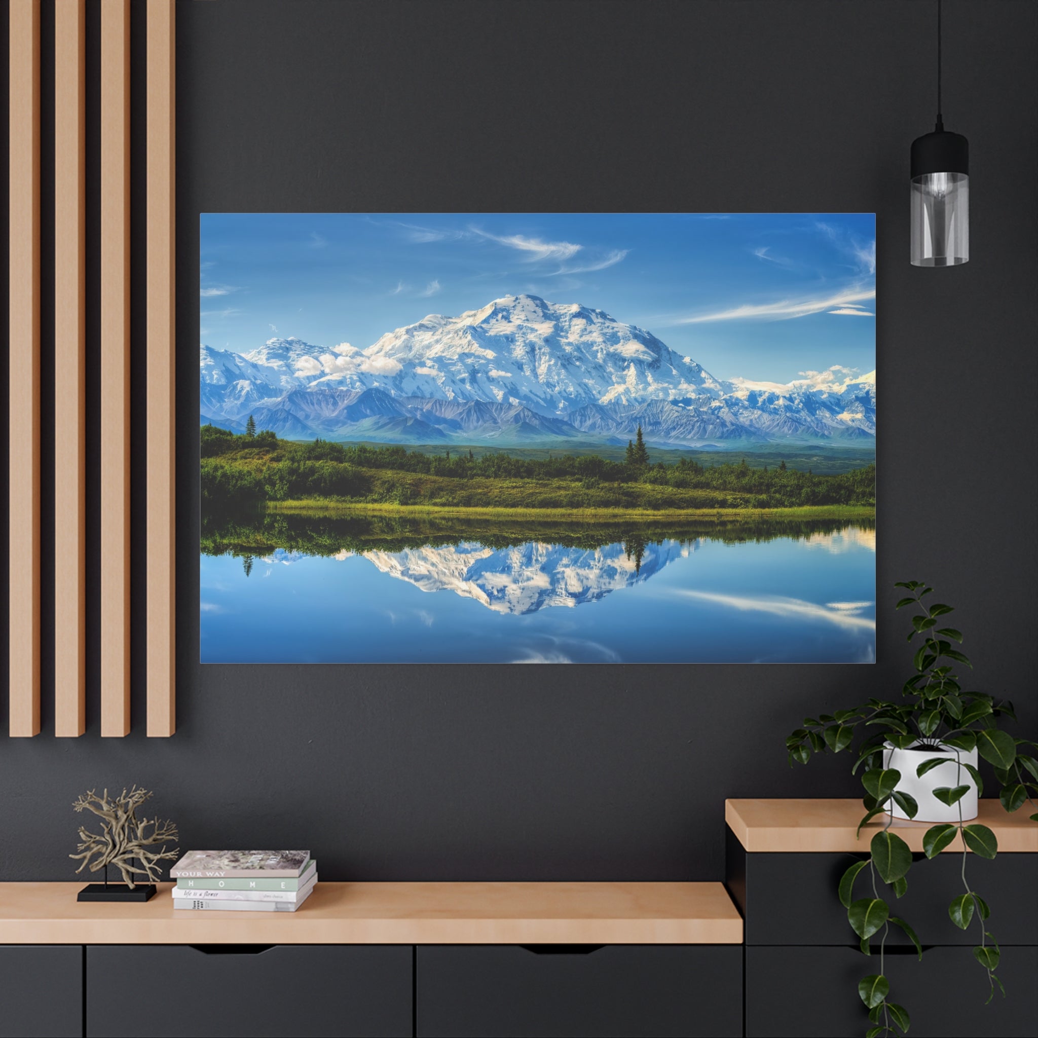 canvas-print-snowy-mountain-nature-scenery-wall-art-river-reflection-winter-wall-art-misty-landscape-home-decor-gift-for-natu