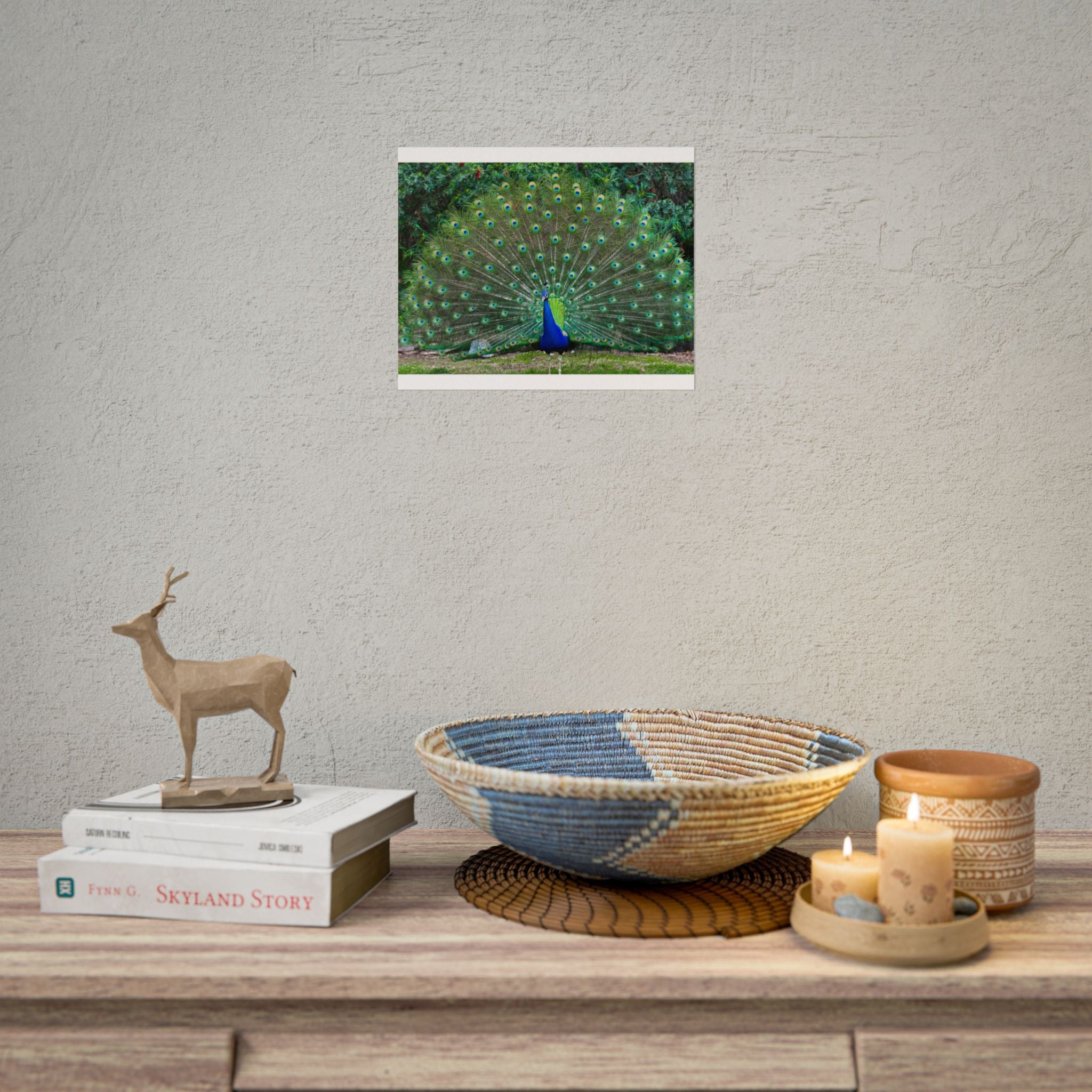 peacock-fine-art-poster-wall-art-print-gift-home-decor-rolled-posters-art-prints-unique-room-decor-animal-lover-gift-nature