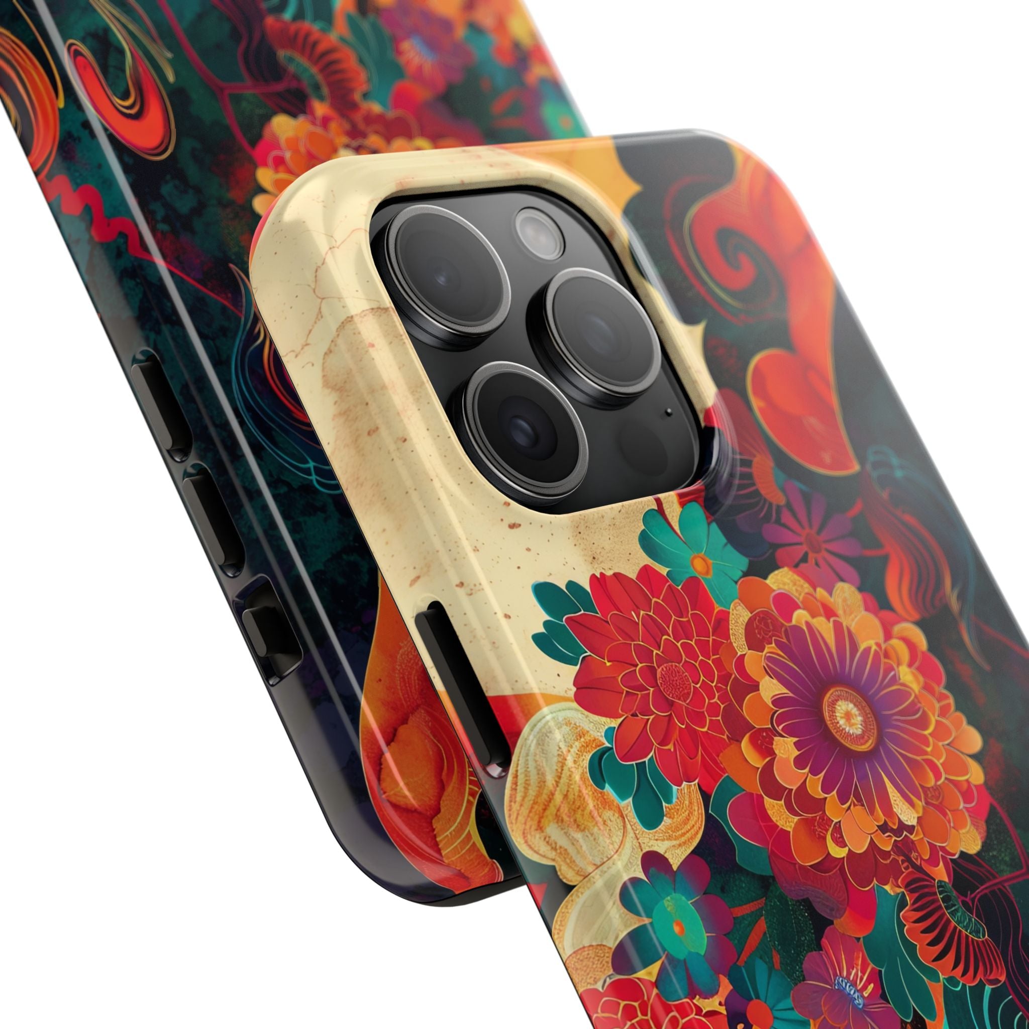 iphone-tough-case-retro-japanese-flowers-floral-phone-cover-vintage-japanese-style-protective-phone-case-asian-floral-design-