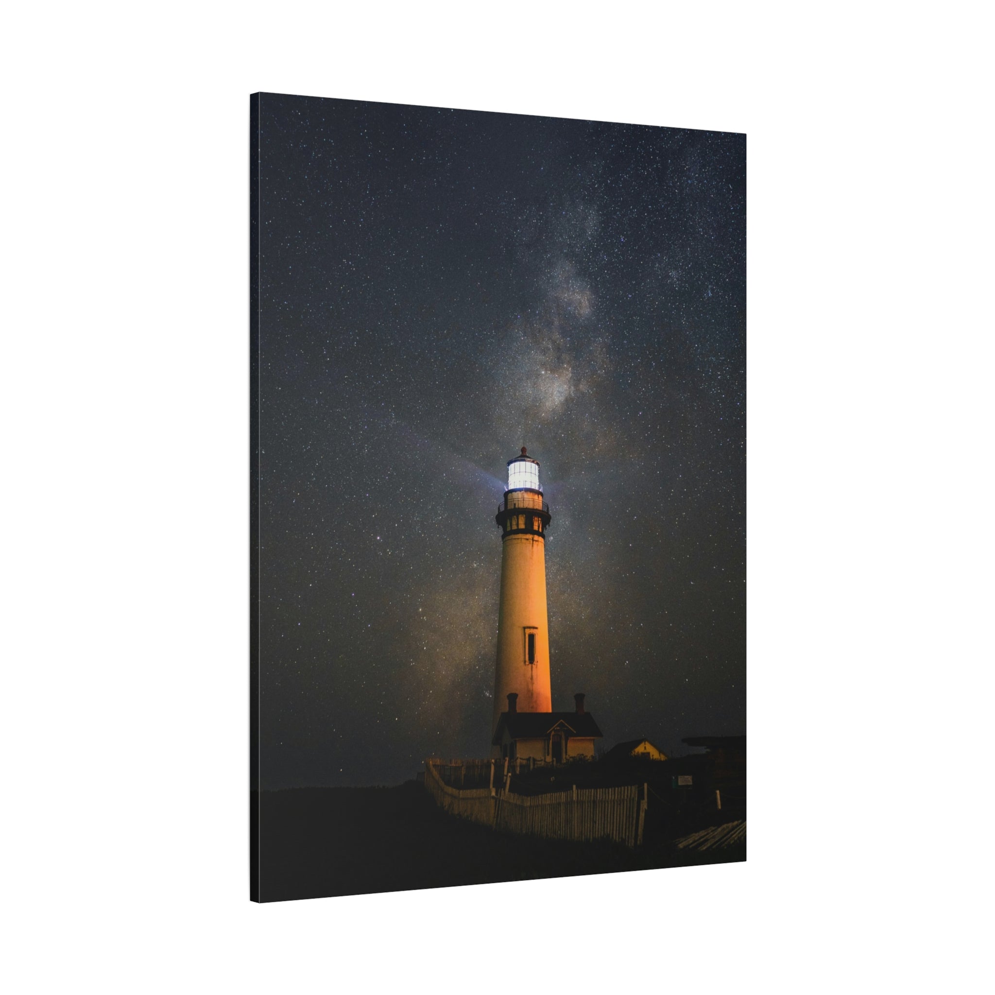 canvas-print-lighthouse-on-rock-matte-canvas-stretched-1-25-inch-coastal-wall-art-nautical-decor-beach-house-decoration-seasi