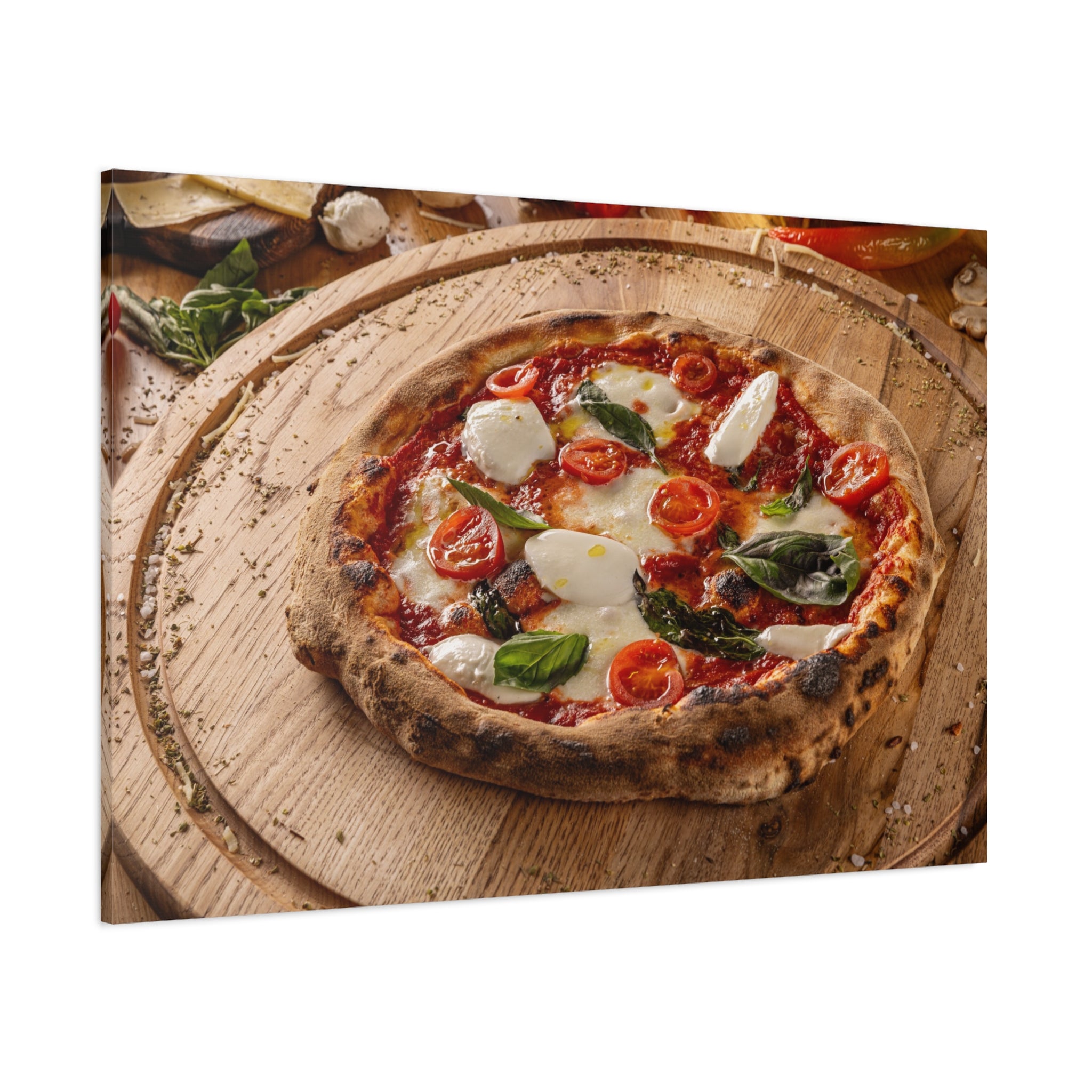 canvas-print-pizza-margherita-kitchen-wall-art-wall-decor-foodie-gift-italian-food-wall-art-restaurant-decor-home-decor-food-