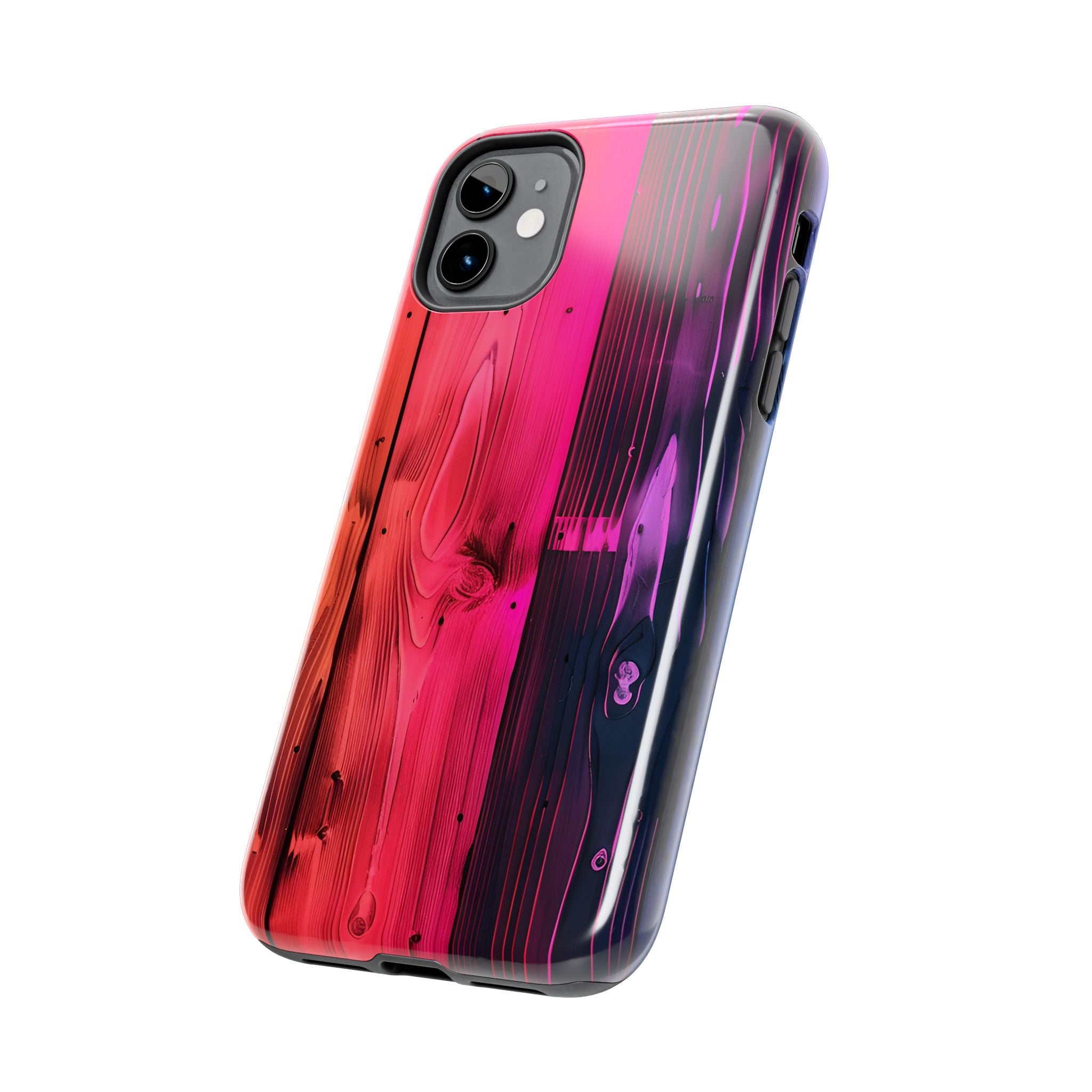 disco-neon-tough-iphone-cases-wood-grain-texture-iphone-case-cover-protective-iphone-shell-unique-iphone-accessories-iphone-1