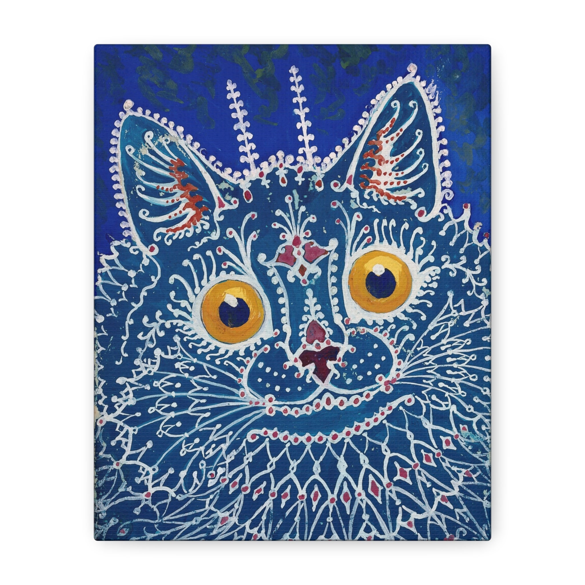canvas-print-louis-wain-cat-gothic-style-gouache-art-large-wall-decor-matte-stretched-home-office-decoration-unique-cat-print